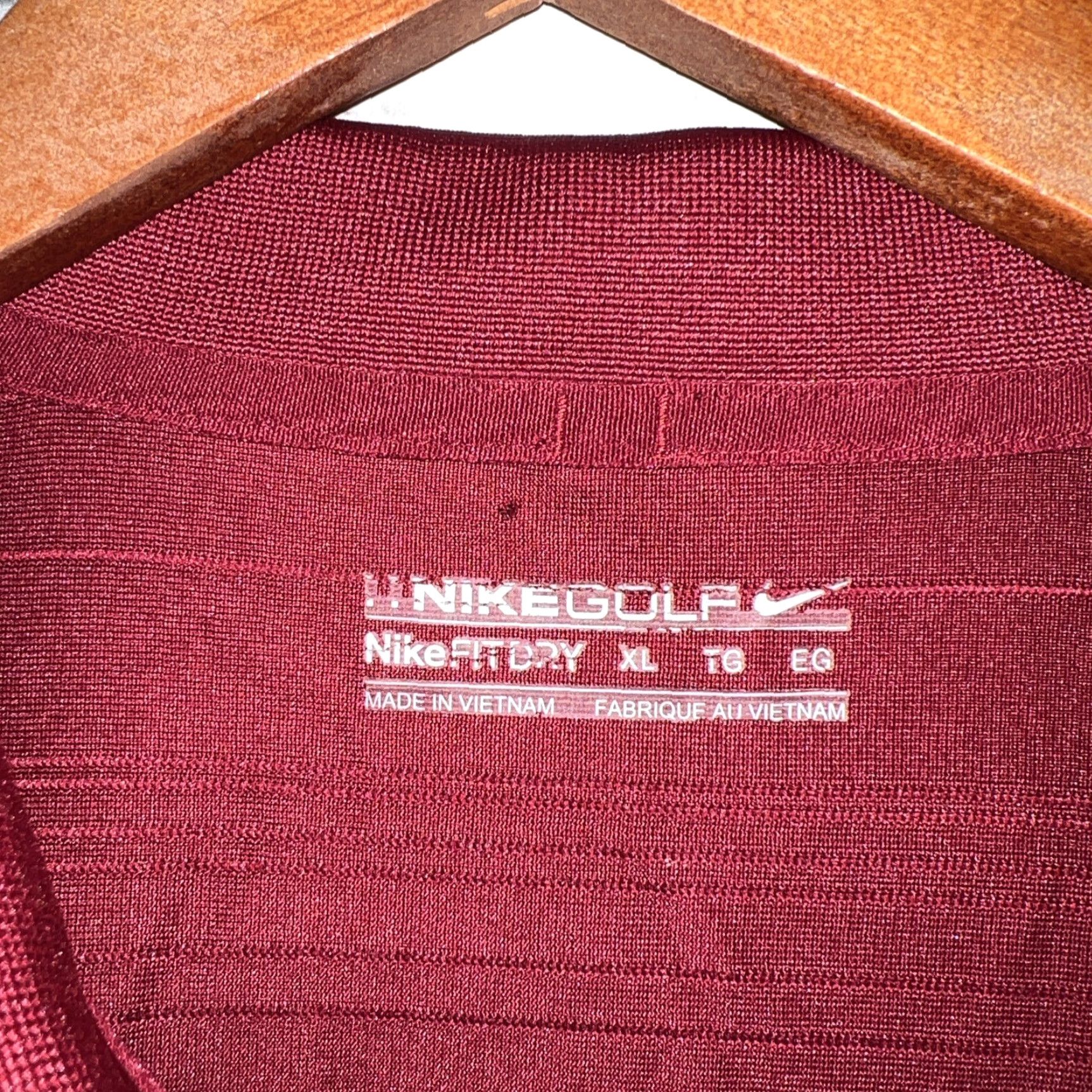 Nike Nike Golf Polo Shirt Mens XL Red Size US XL / EU 56 / 4 - 3 Thumbnail
