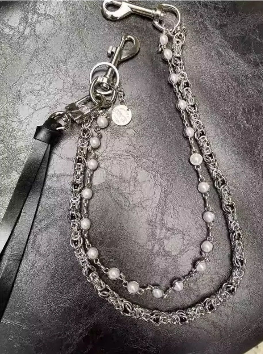 Japanese Brand × Jewelry 2 Layer Natural Echo Pearled Wallet Chain Size ONE SIZE - 7 Thumbnail