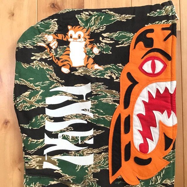Bape × Nigo BAPE Tiger camo Tiger full zip hoodie a bathing ape Size US M / EU 48-50 / 2 - 4 Thumbnail