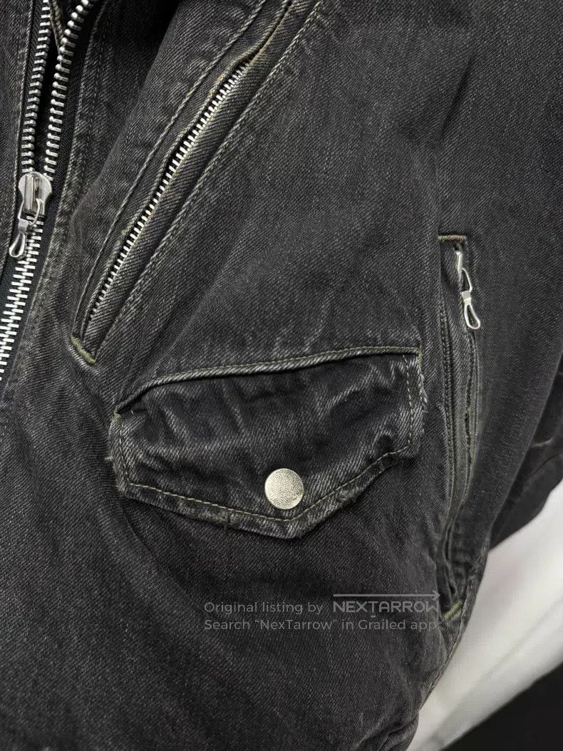 Julius Julius Distressed washed denim jacket Size US S / EU 44-46 / 1 - 5 Thumbnail