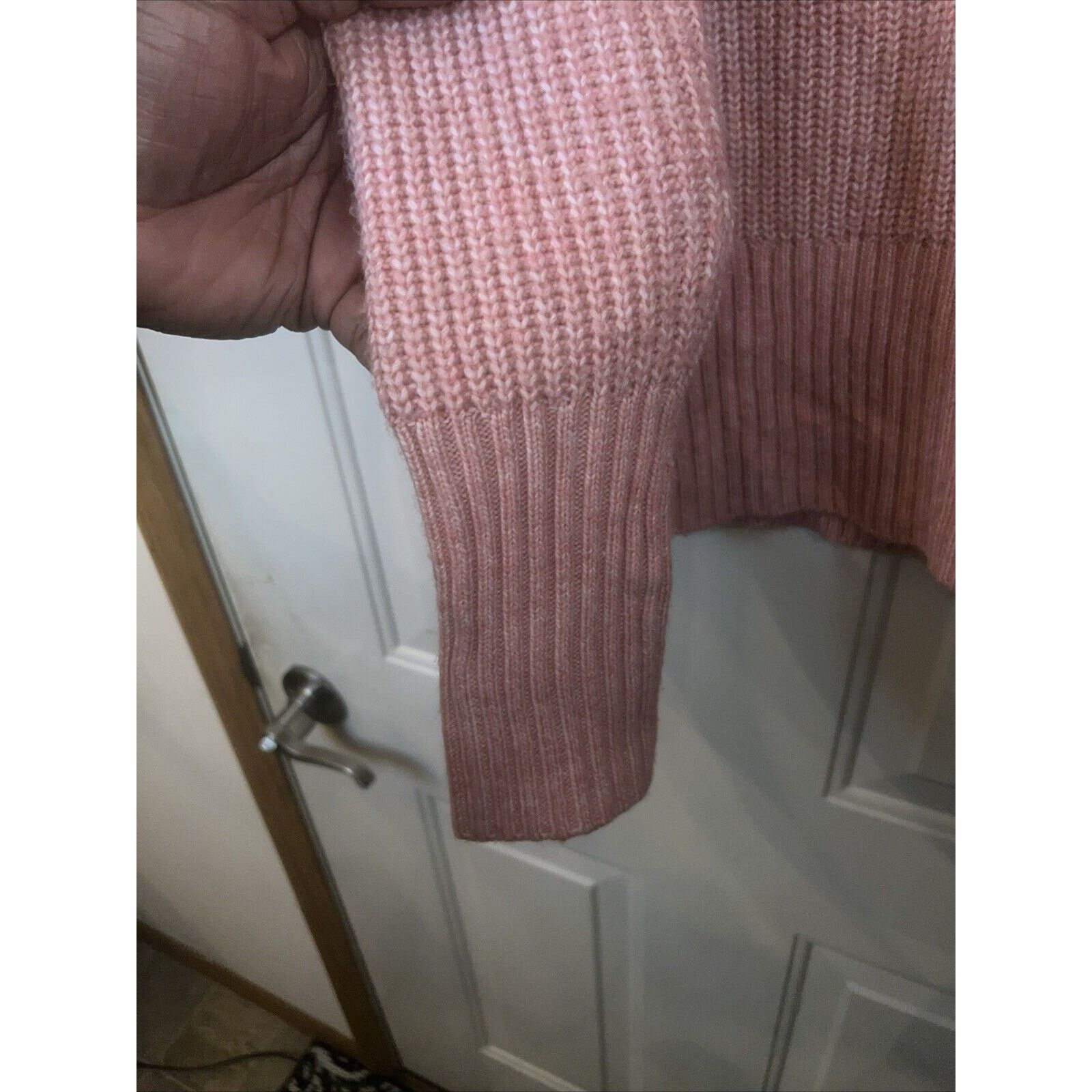 Johnny Cupcakes Cupcakes and Cashmere Women’s Sweater Small Knit Soft Pink Size S / US 4 / IT 40 - 5 Thumbnail