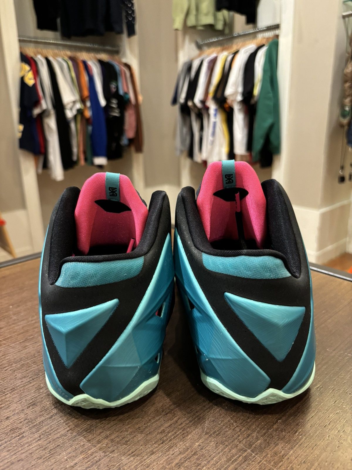 Nike Nike LeBron 11 South Beach Size US 12 / EU 45 - 6 Thumbnail