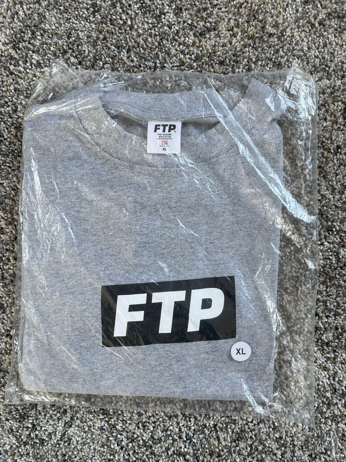 Fuck The Population × G59 Records FTP SLAP LOGO T SHIRT GREY Size US XL / EU 56 / 4 - 2 Thumbnail