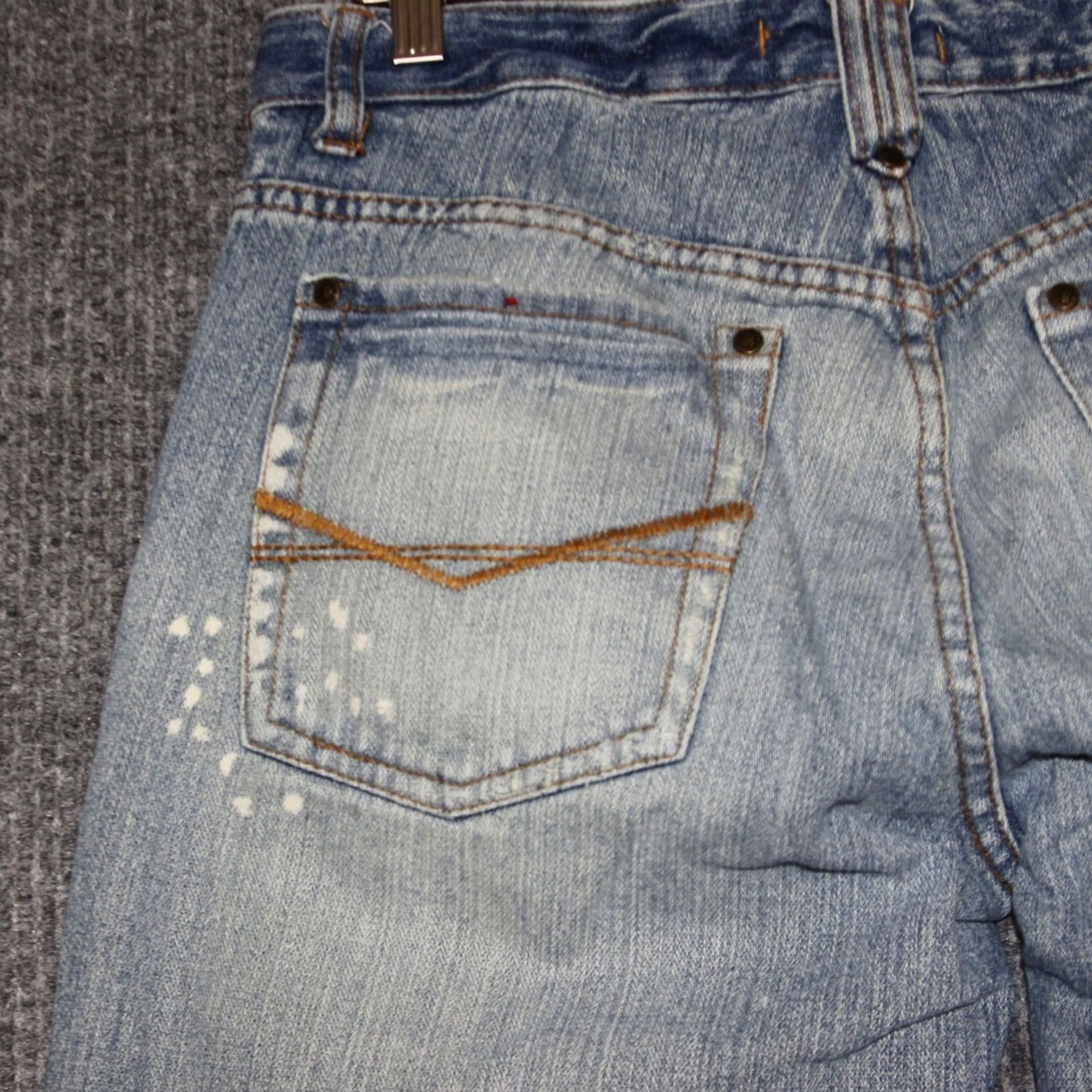 CO VINTAGE Plugg Jeans Co Womens Light Wash Jeans Size 32 Retro 100% Cotton Jeans Blue Size 24" / US 00 / IT 34 - 4 Thumbnail