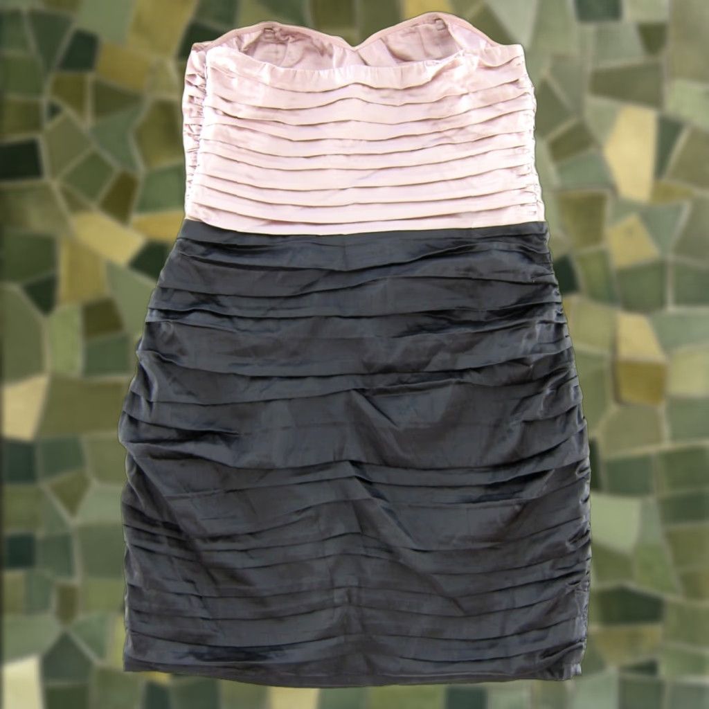 Express NWT EXPRESS Dress Mini Pink 12 Ruched Spaghetti Strap Party Prom Cocktail Sleeveless Sexy Fashion Bodycon Womens Size XL / US 12-14 / IT 48-50 - 1 Thumbnail