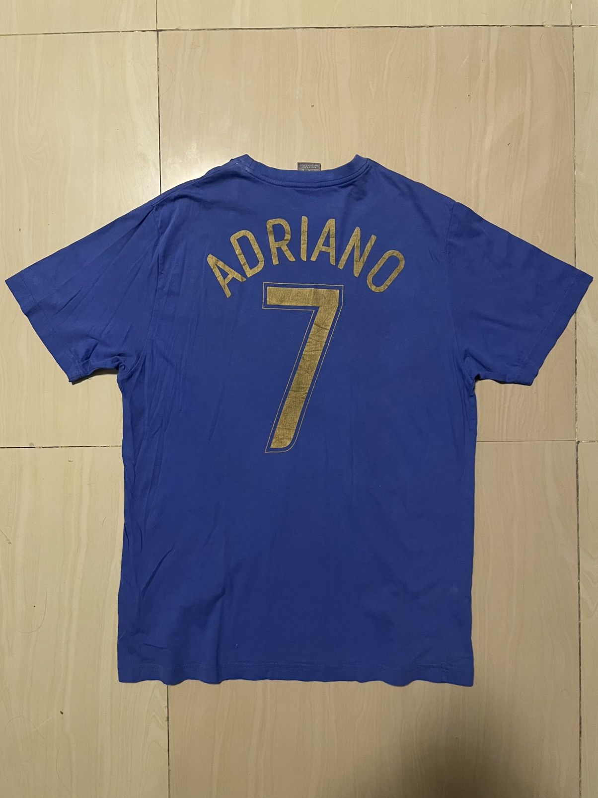 Nike Vintage 2000’ Nike Brazil Adriano 7’ Size US XL / EU 56 / 4 - 4 Thumbnail