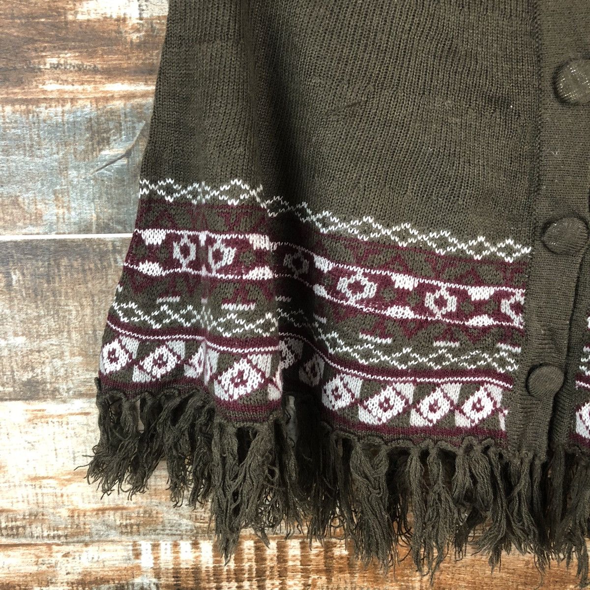 Homespun Knitwear DL Mighan Brown Cloaks Knitwear #C733 Size US M / EU 48-50 / 2 - 7 Thumbnail