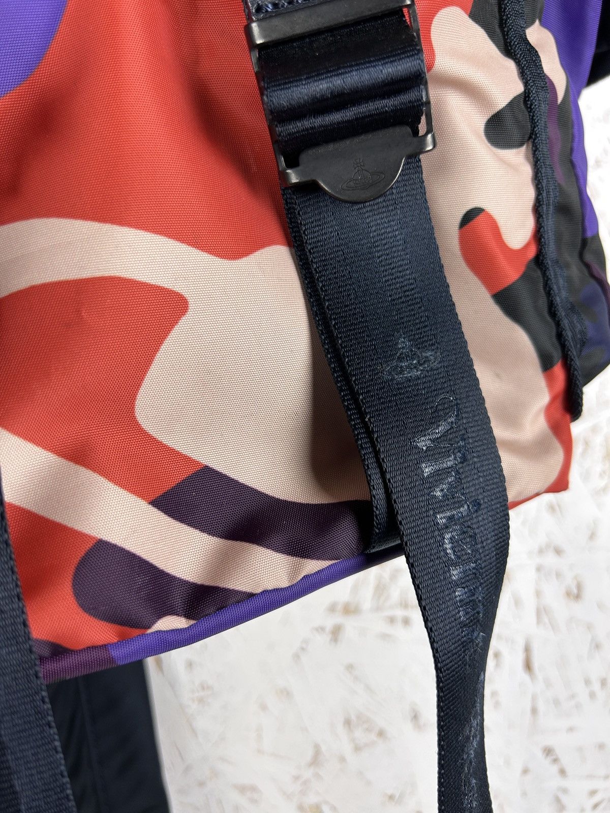 Vivienne Westwood Vivienne Westwood AOP Multicolor Camouflage One Shoulder Bag Size ONE SIZE - 9 Thumbnail