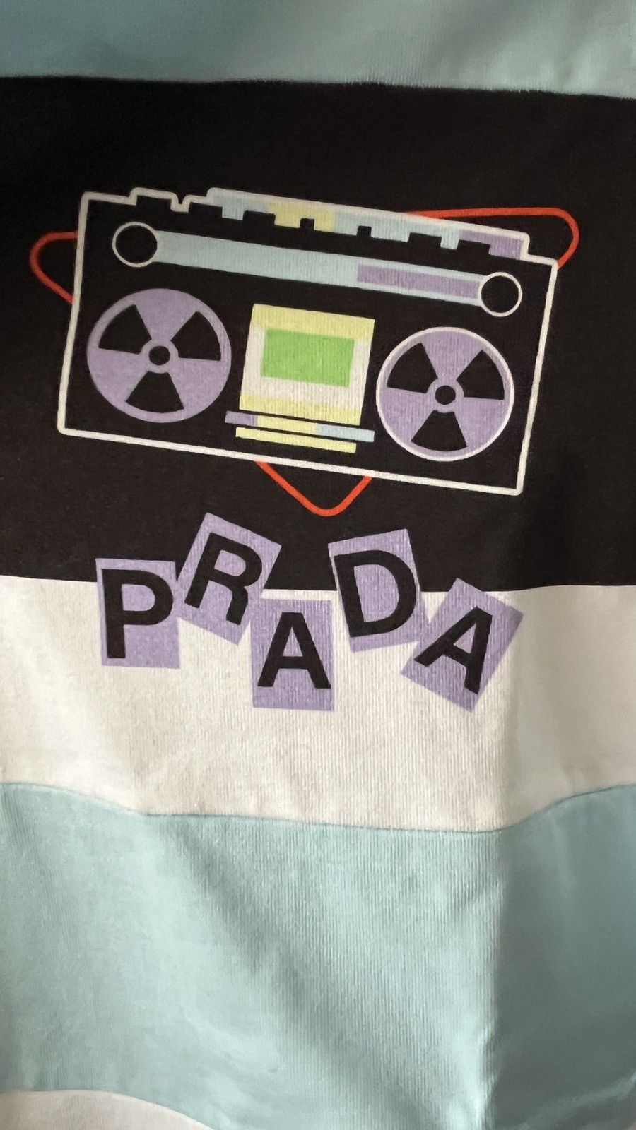 Prada Prada Striped Cassette Polo Size US M / EU 48-50 / 2 - 2 Thumbnail