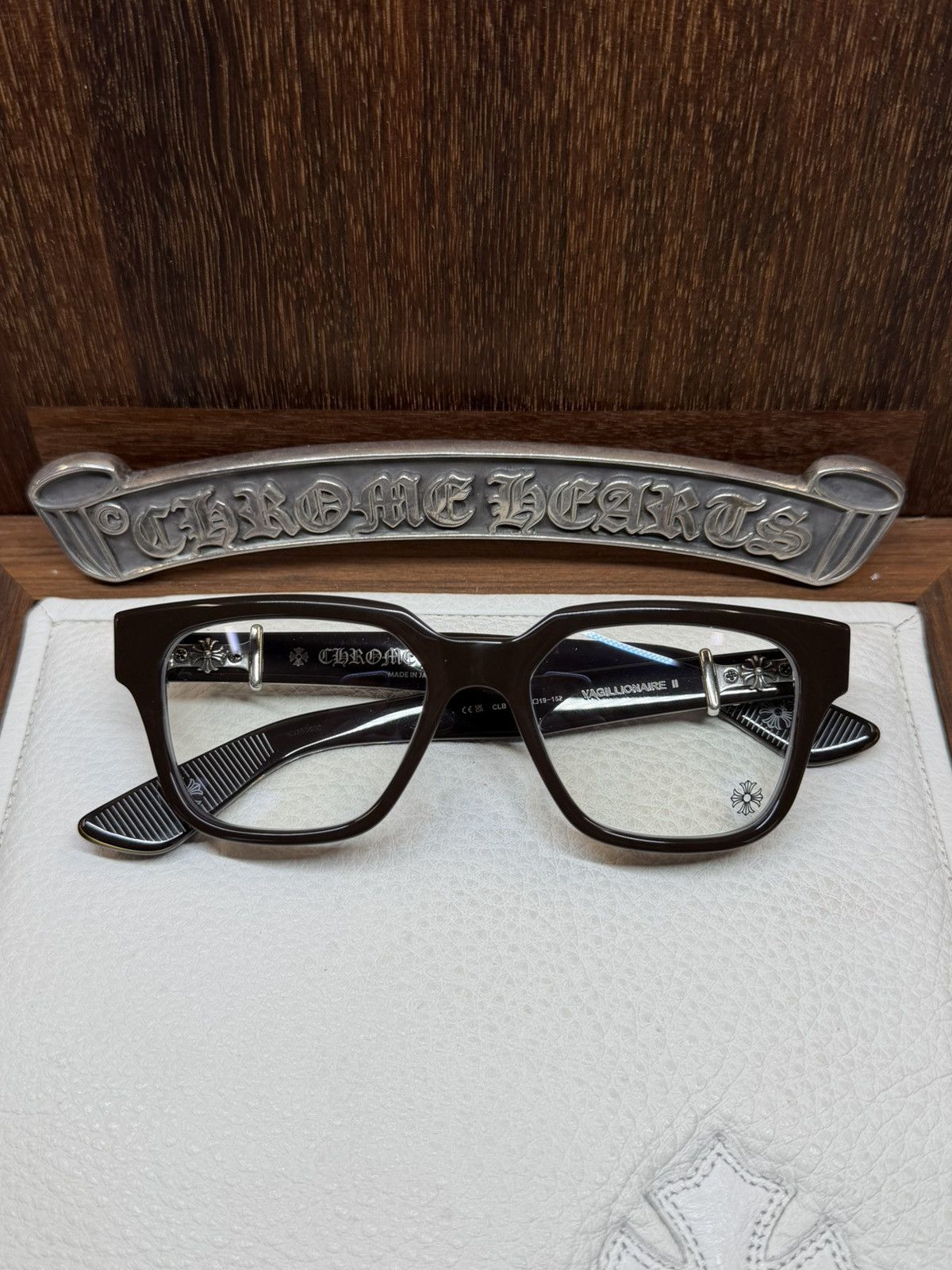Chrome Hearts Chrome Hearts Vagillionaire II Glasses Size ONE SIZE - 3 Thumbnail