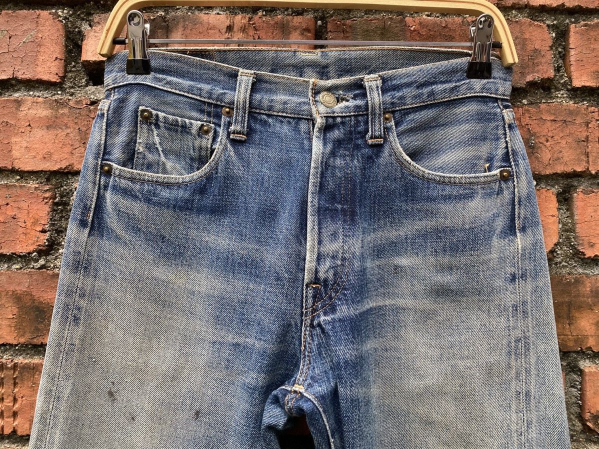 Denime × Japanese Brand × The Flat Head W29x32 denime redline distressed made in JAPAN Size US 29 - 3 Thumbnail