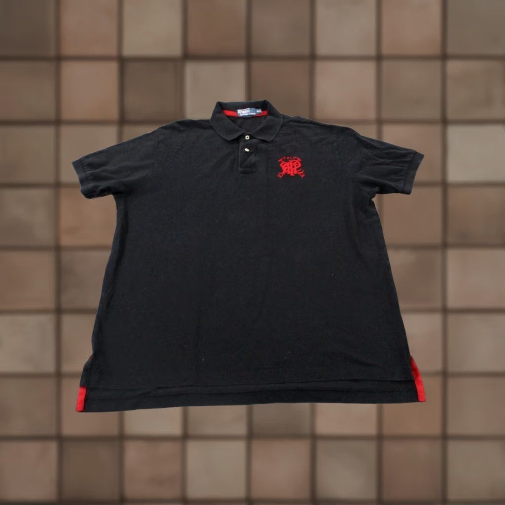 Polo Ralph Lauren Polo Ralph Lauren Shirt Mens 2XL Black Golf Club Logo Preppy Stretch Business Size US XXL / EU 58 / 5 - 1 Thumbnail