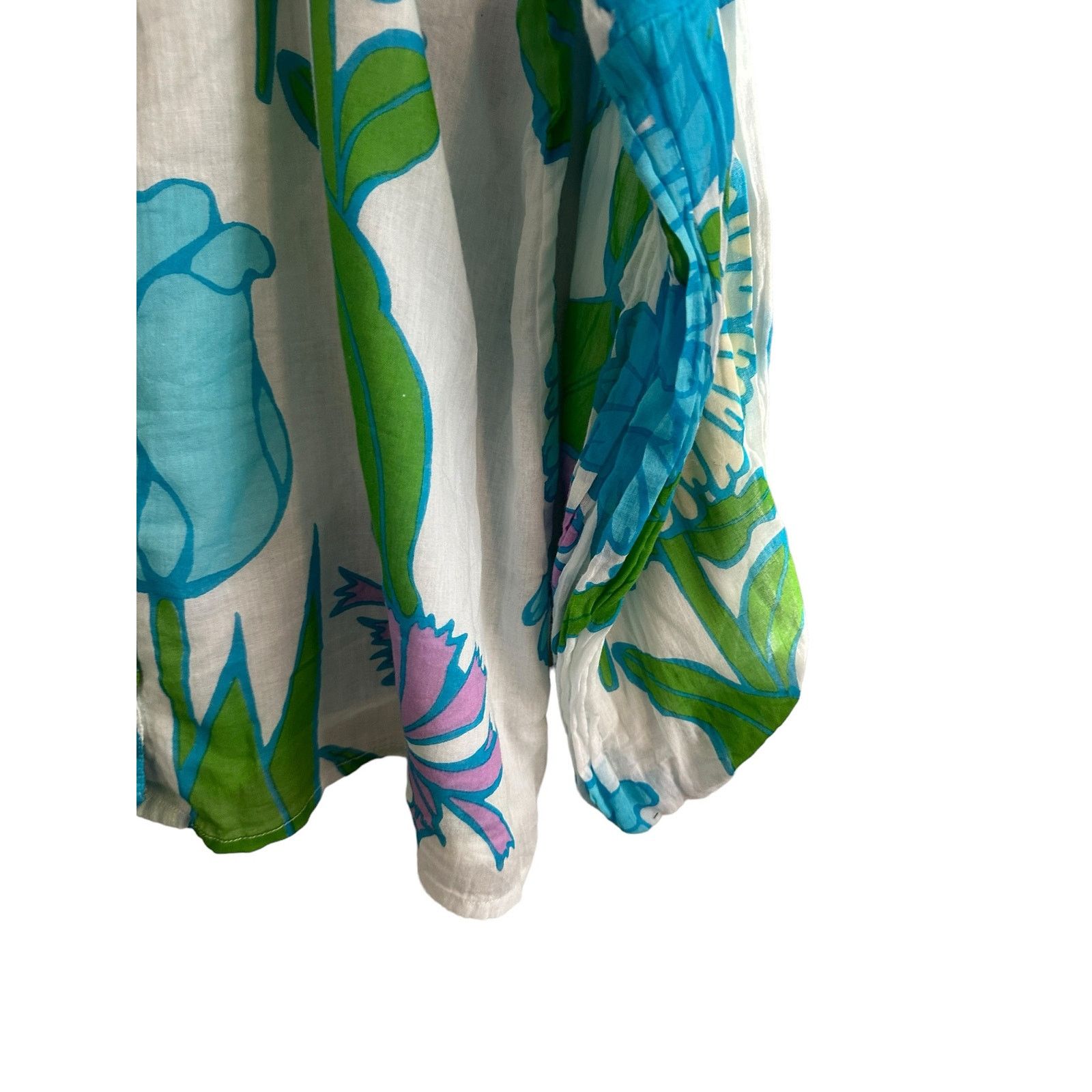 Other Olivia James Floral Long Sleeve V-Neck Button Up Blouse - S Size S / US 4 / IT 40 - 4 Thumbnail