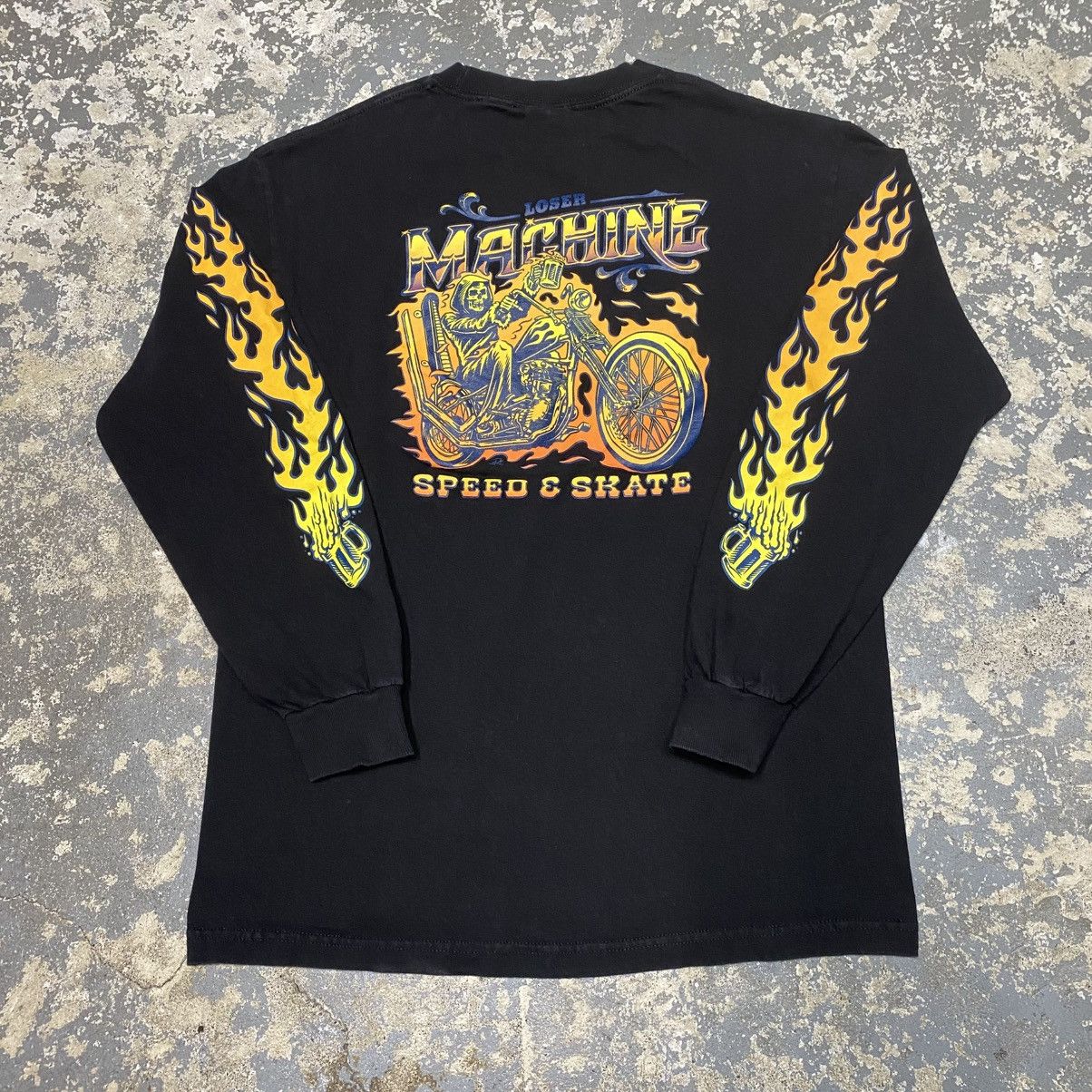 Other Y2K Speed And Skate Flame Beer Long Sleeve Tshirt Size US M / EU 48-50 / 2 - 1 Thumbnail