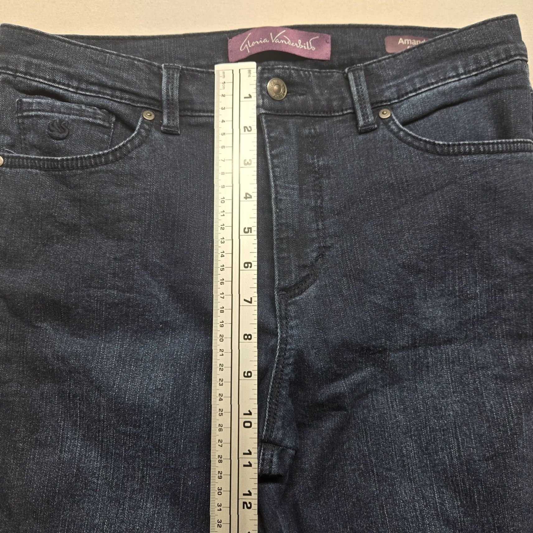 Merona VINTAGE Merona Women's Skinny Jeans Pants Adult Size 10 Blue Cotton Spandex Modern Denim Size 32" / US 10 / IT 46 - 5 Thumbnail