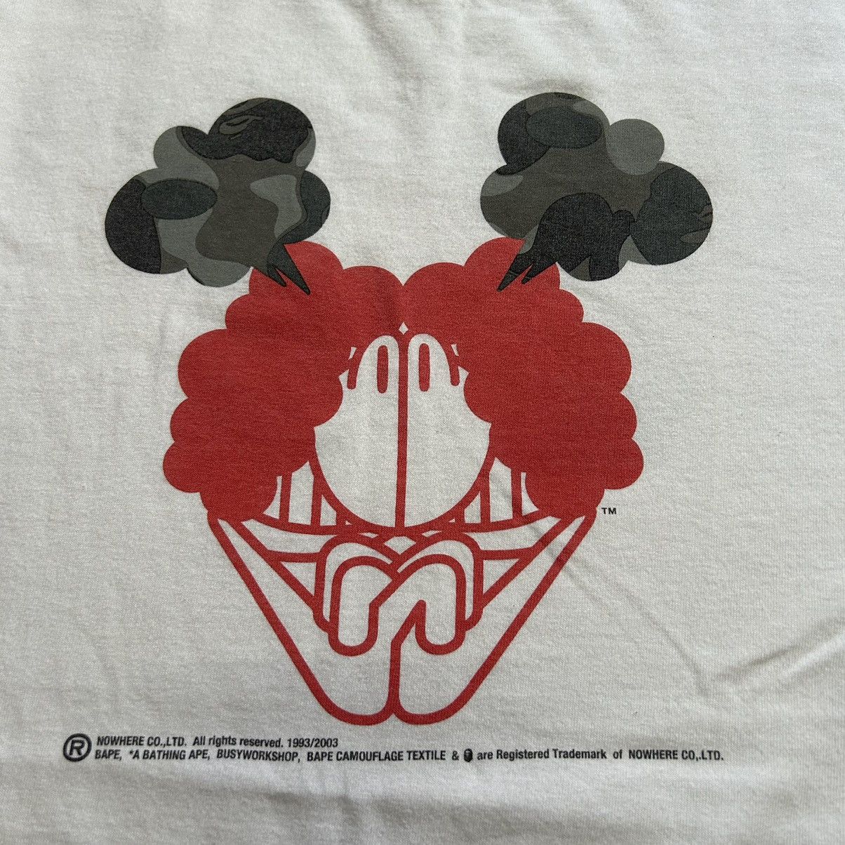 Bape Bapesta Pro Wrestling Zepp Tour Tee Size US M / EU 48-50 / 2 - 4 Thumbnail