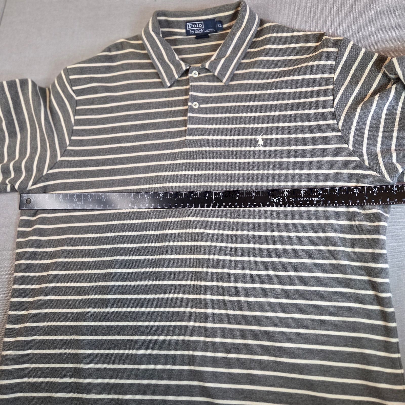 Polo Ralph Lauren Vintage Polo Ralph Lauren Striped Long Sleeve Shirt XL Size US XL / EU 56 / 4 - 9 Thumbnail