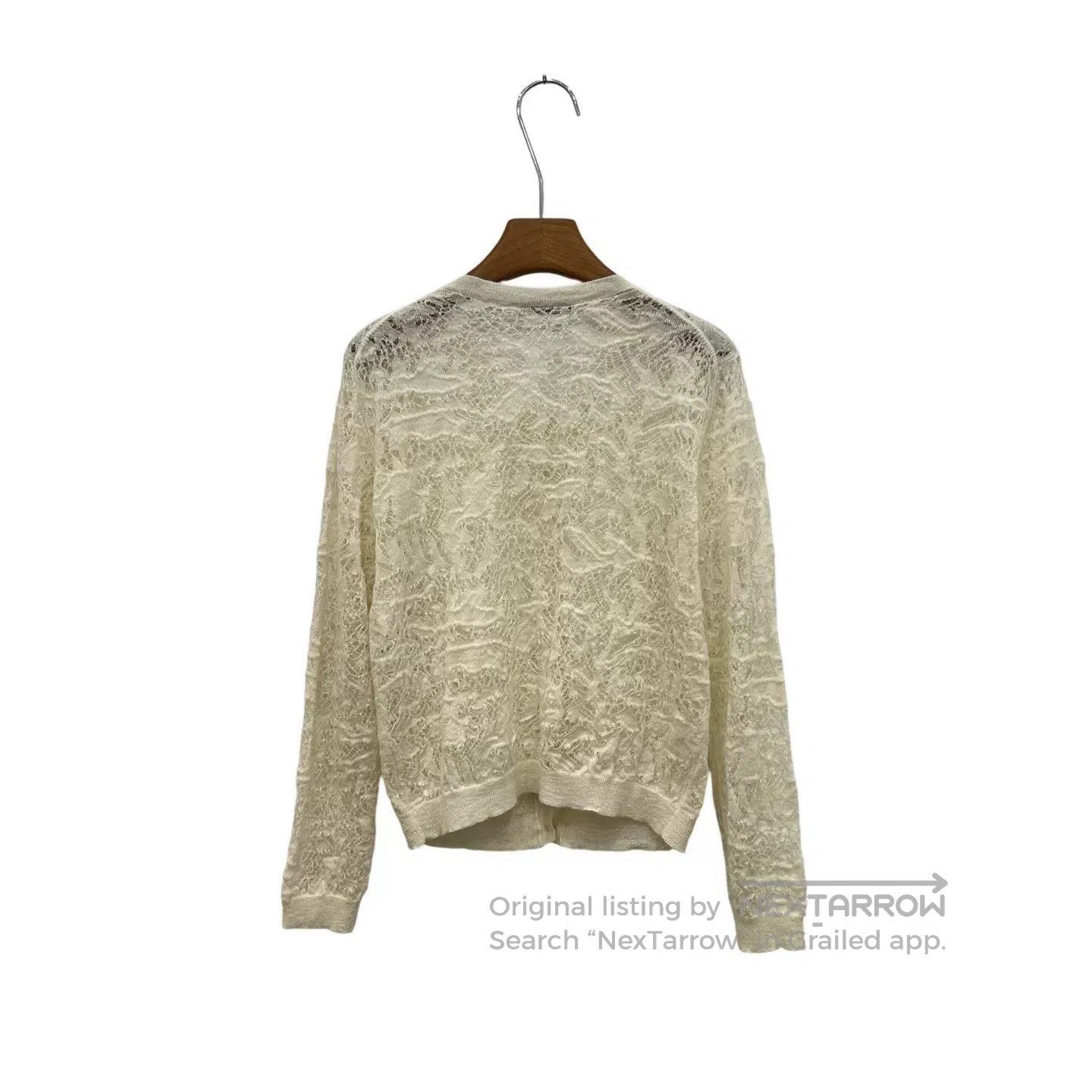 Dior Dior Beige Lace Cardigan. Size S / US 4 / IT 40 - 2 Thumbnail