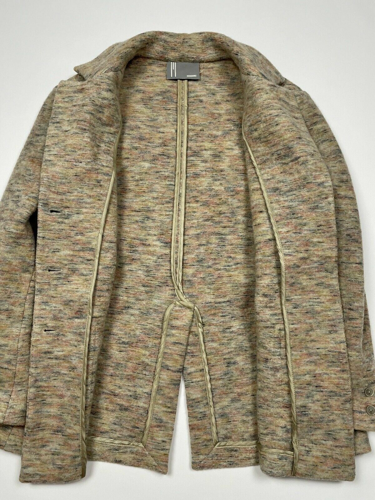 Missoni DDP Missoni Women’s Wool Multicolor Coat Jacket Size 48 Size XL / US 12-14 / IT 48-50 - 13 Thumbnail