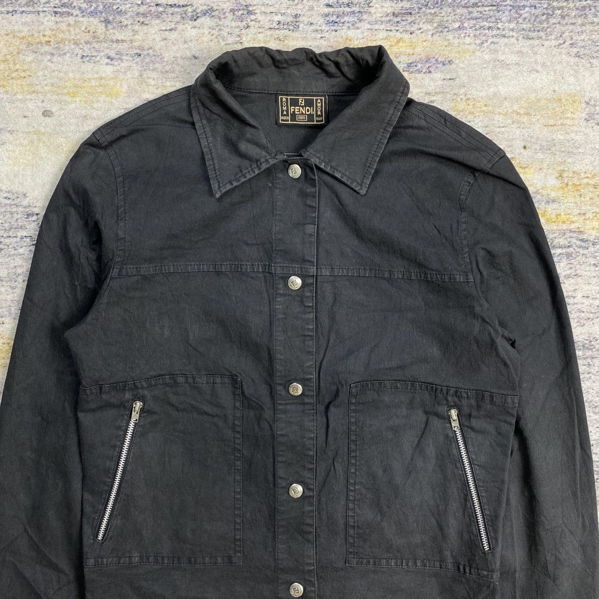 Fendi Fendi trucker jacket Size S / US 4 / IT 40 - 2 Thumbnail