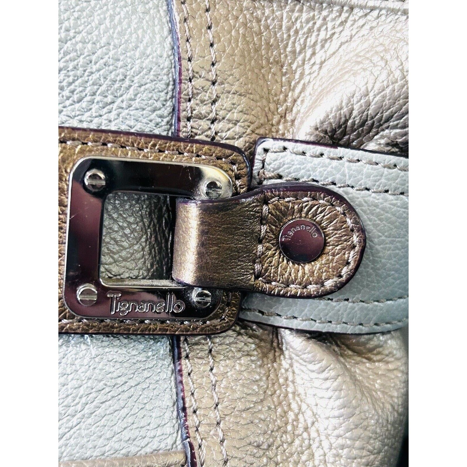Other tignanello leather handbag Gold, Silver, Bronze Size ONE SIZE - 3 Thumbnail