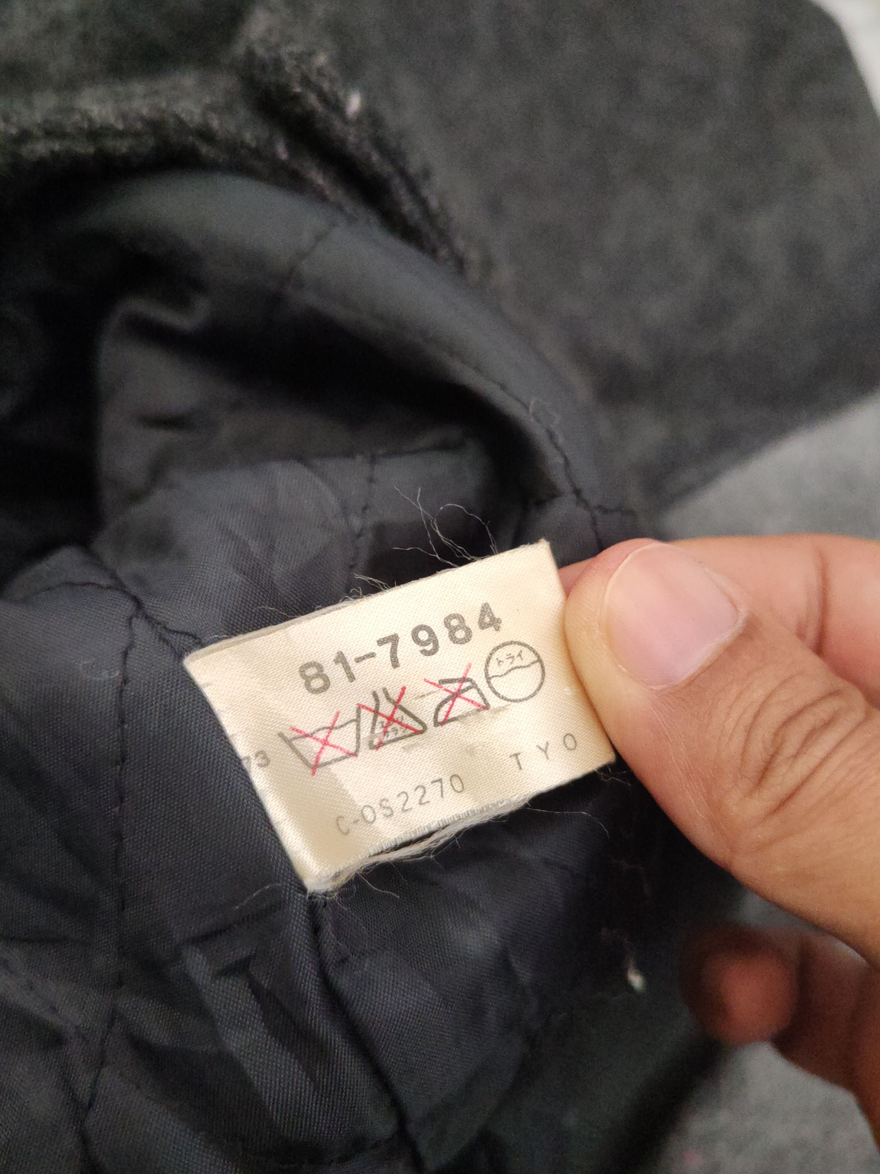 Japanese Brand DL 1964 Lincoln Black Gray Wool Varsity Jackets #W2230 Size US L / EU 52-54 / 3 - 4 Thumbnail