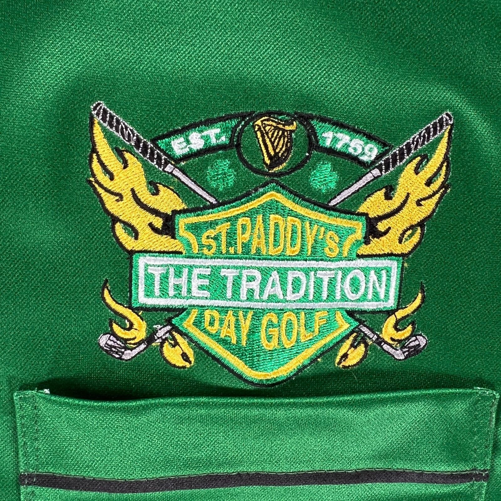 Other American Rugby Outfitters Shirt Men L VTG St Paddys Day Golf Size US L / EU 52-54 / 3 - 4 Thumbnail