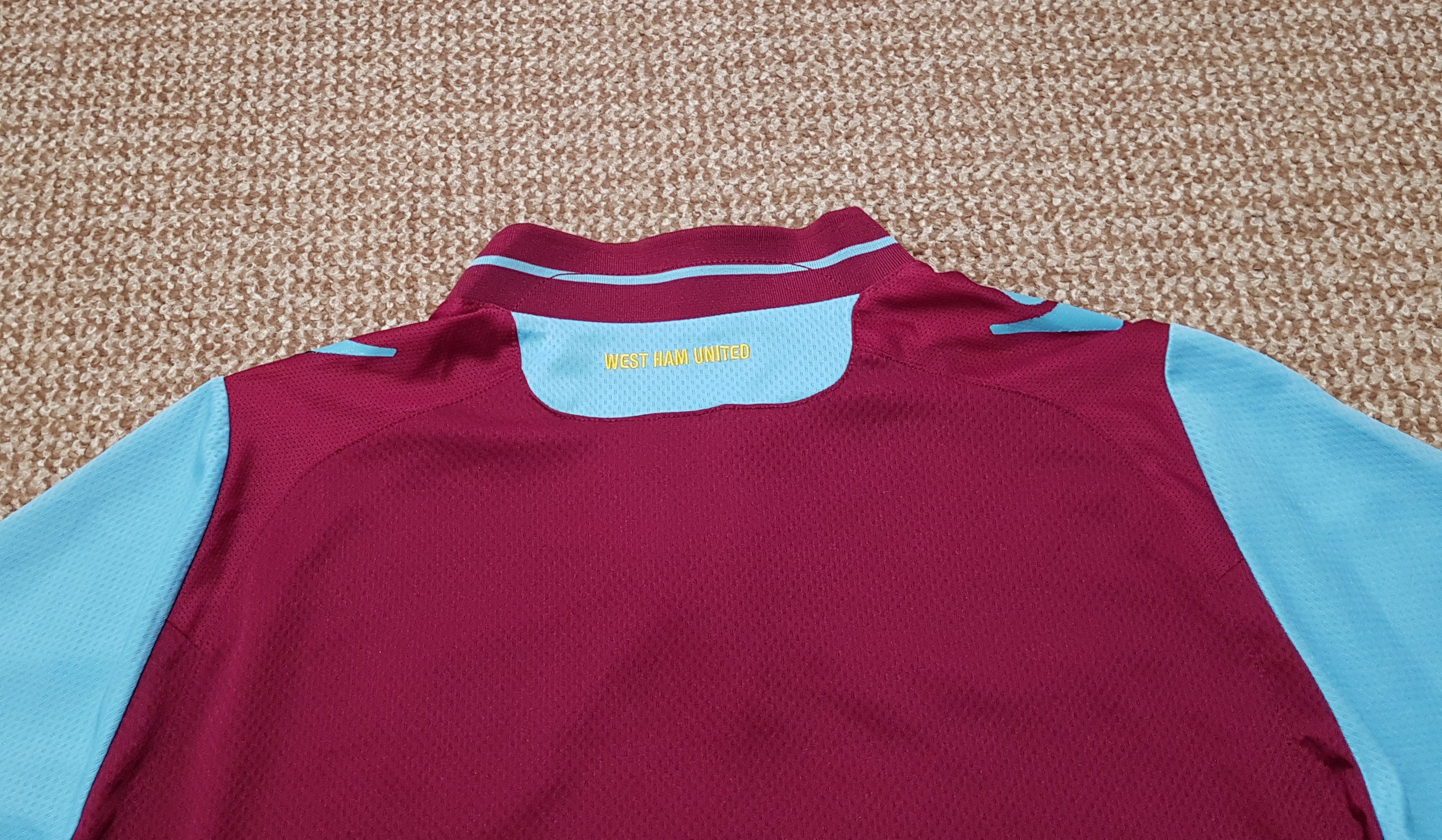 Macron Macron West Ham United 2012/13 Home Soccer Jersey Shirt sz L Size US L / EU 52-54 / 3 - 11 Thumbnail