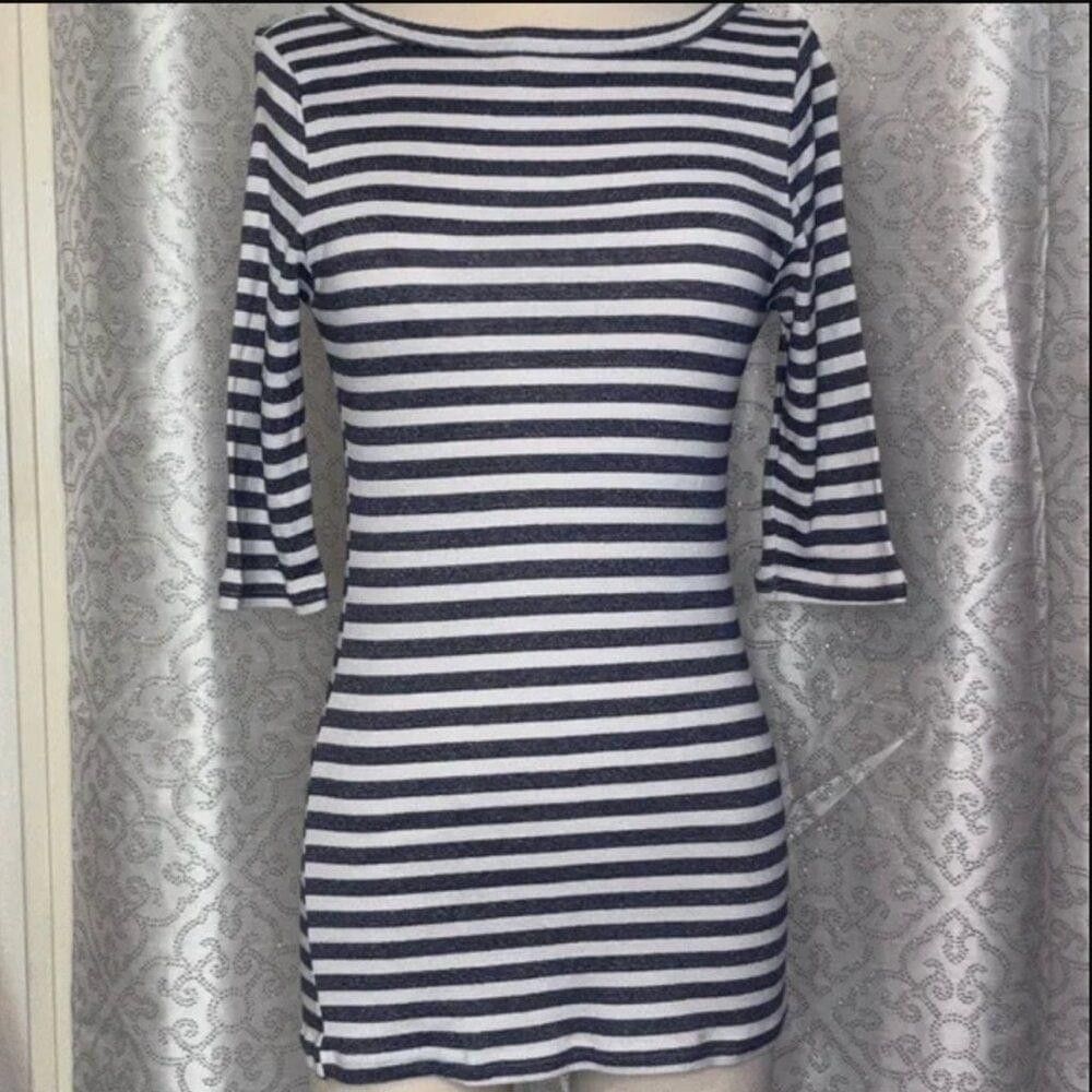 Michael Stars Michael Stars tunic triped top Size L / US 10 / IT 46 - 2 Thumbnail