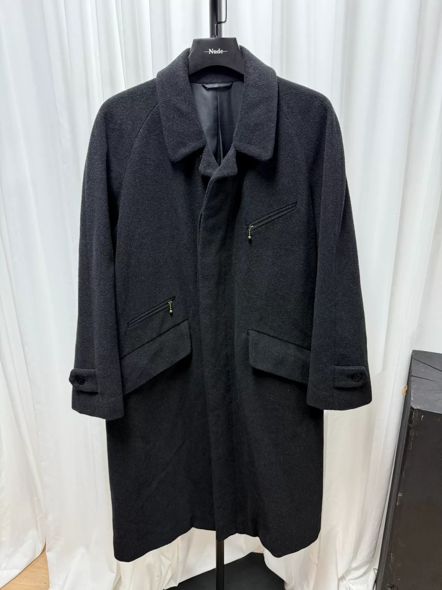 Yohji Yamamoto Yohji Yamamoto Woolen Coat M Size Size US M / EU 48-50 / 2 - 1 Thumbnail