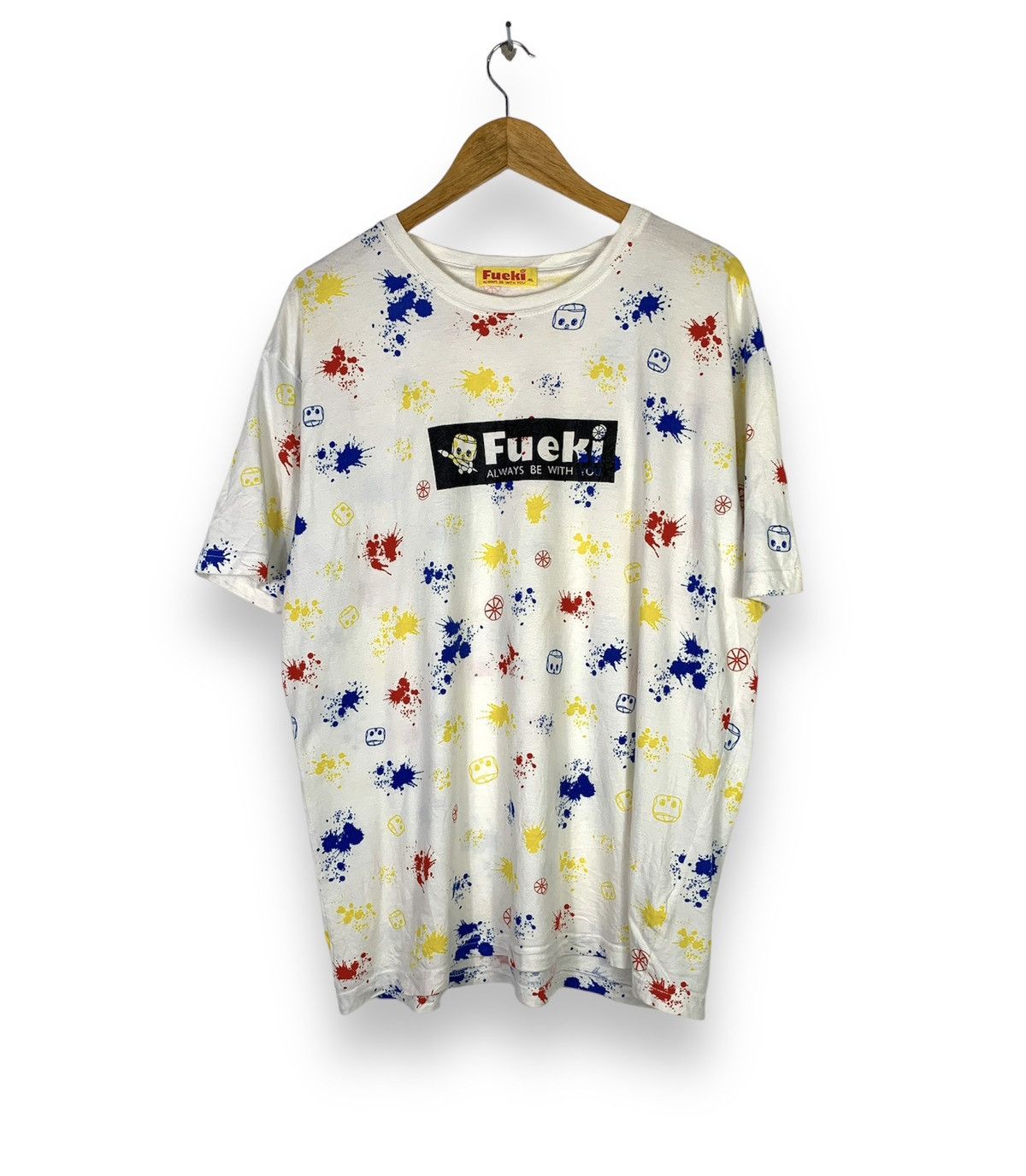 Designer × Vintage Vintage Fuenki Tshirt full print Size US XXL / EU 58 / 5 - 1 Thumbnail