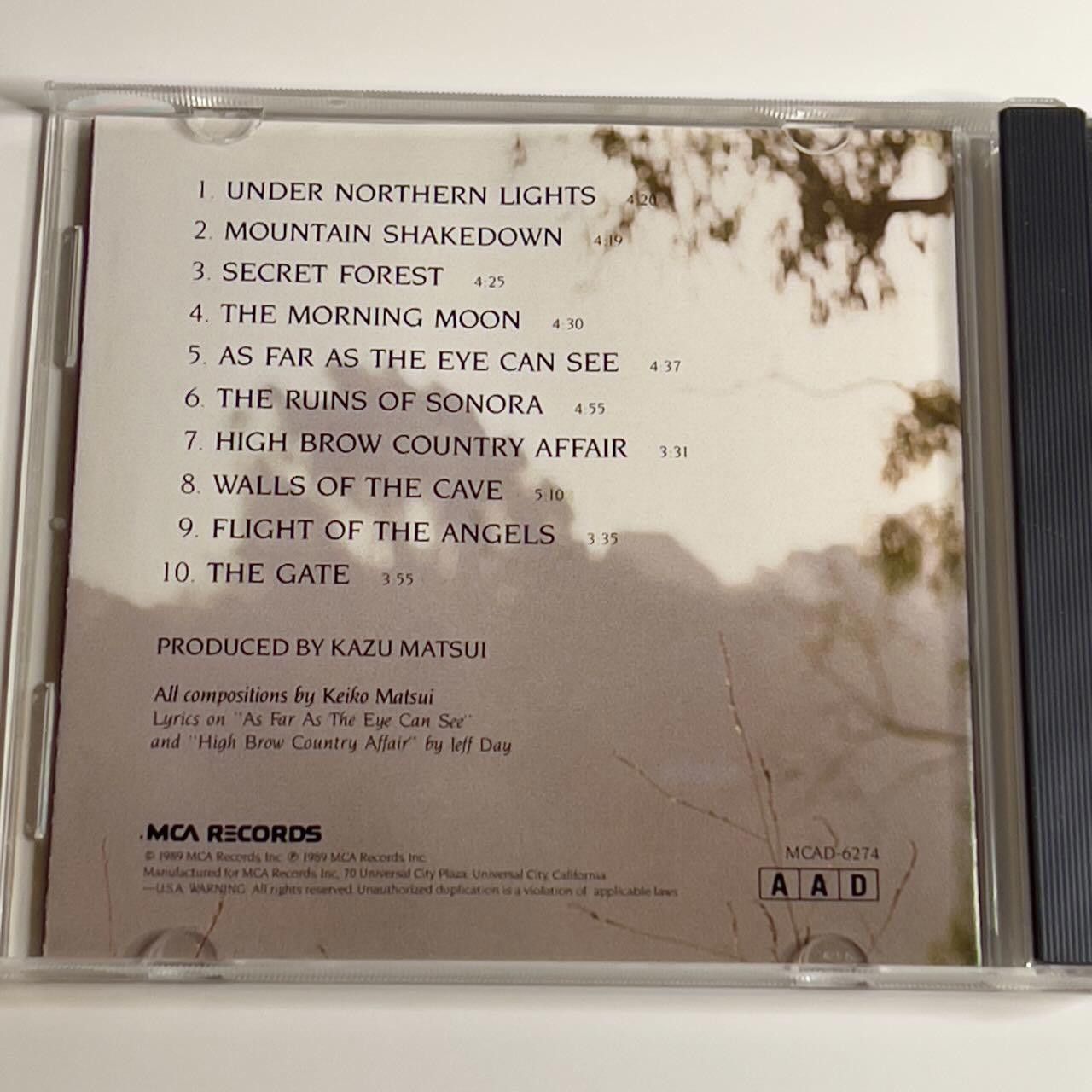 Designer Keiko Matsui Under Northern Lights CD 1989 CIB Rare Size ONE SIZE - 6 Thumbnail