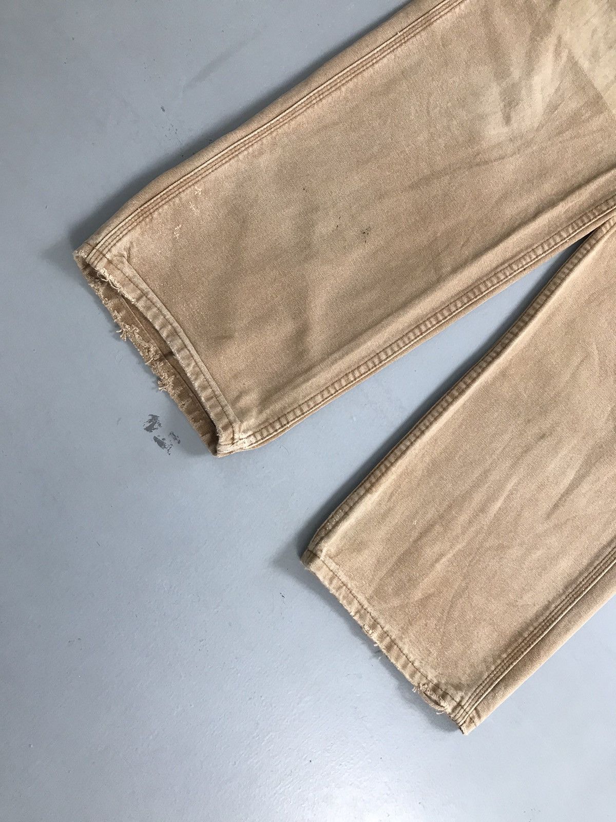 Carhartt Vintage Carhartt B11 BRN carpenter workwear denim Size US 34 / EU 50 - 4 Thumbnail