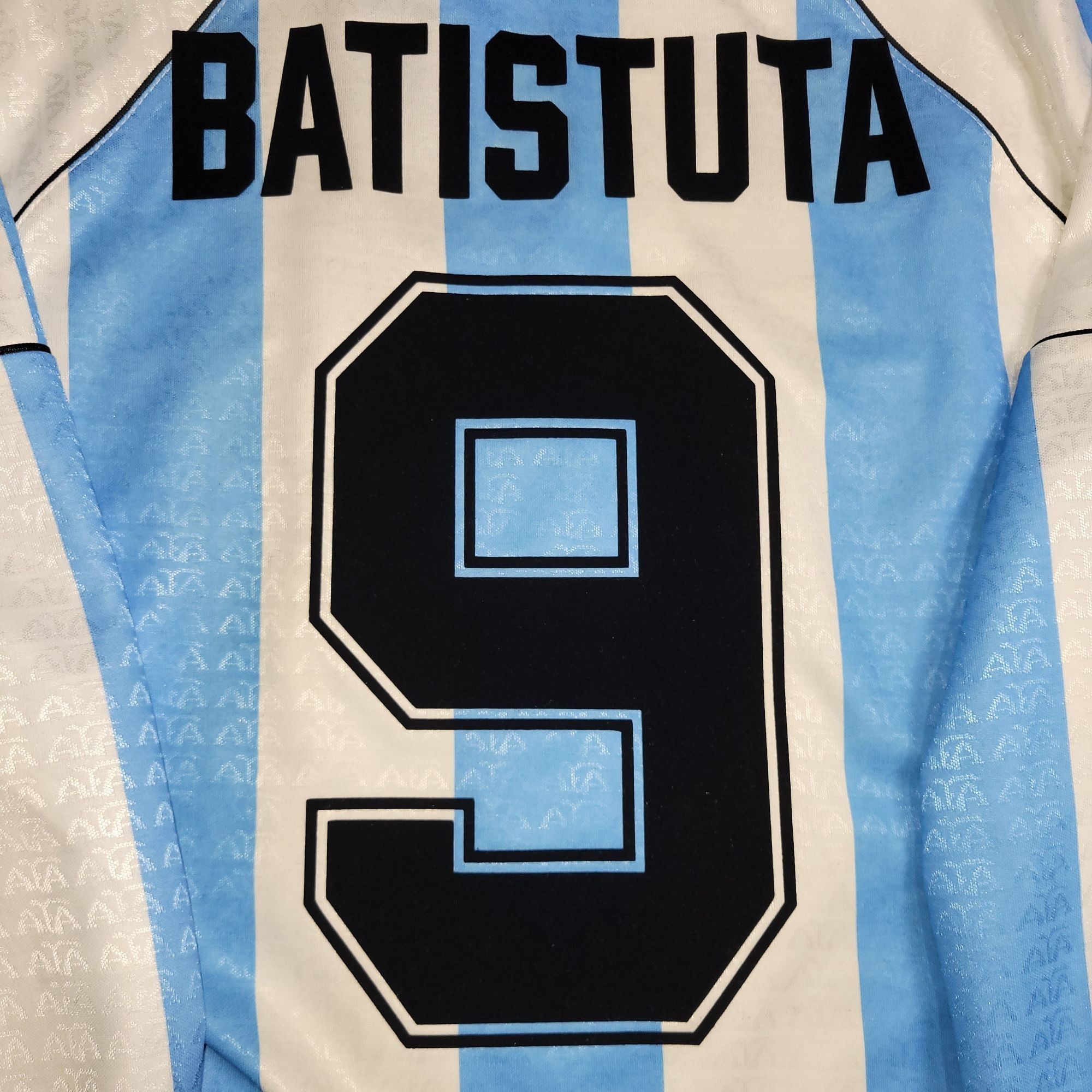 Adidas Batistuta Argentina 1996 1997 COPA AMERICA Soccer Jersey L Size US L / EU 52-54 / 3 - 3 Thumbnail