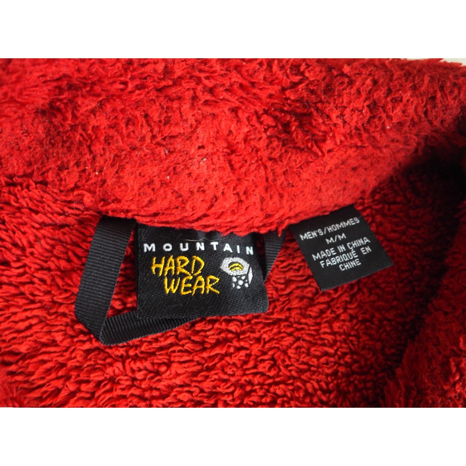 Mountain Hardwear VTG Mountain Hardwear Jacket Windbreaker Outdoor Fleece Outdoor Monkey Pile Zip Black M Mens Size US M / EU 48-50 / 2 - 5 Thumbnail