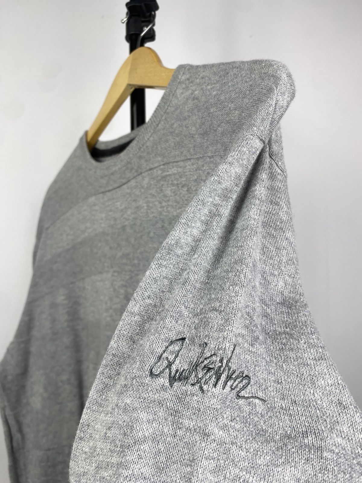Quiksilver × Vintage Vintage 00s Quiksilver surf knit Basic sweatshirt Size US M / EU 48-50 / 2 - 3 Thumbnail