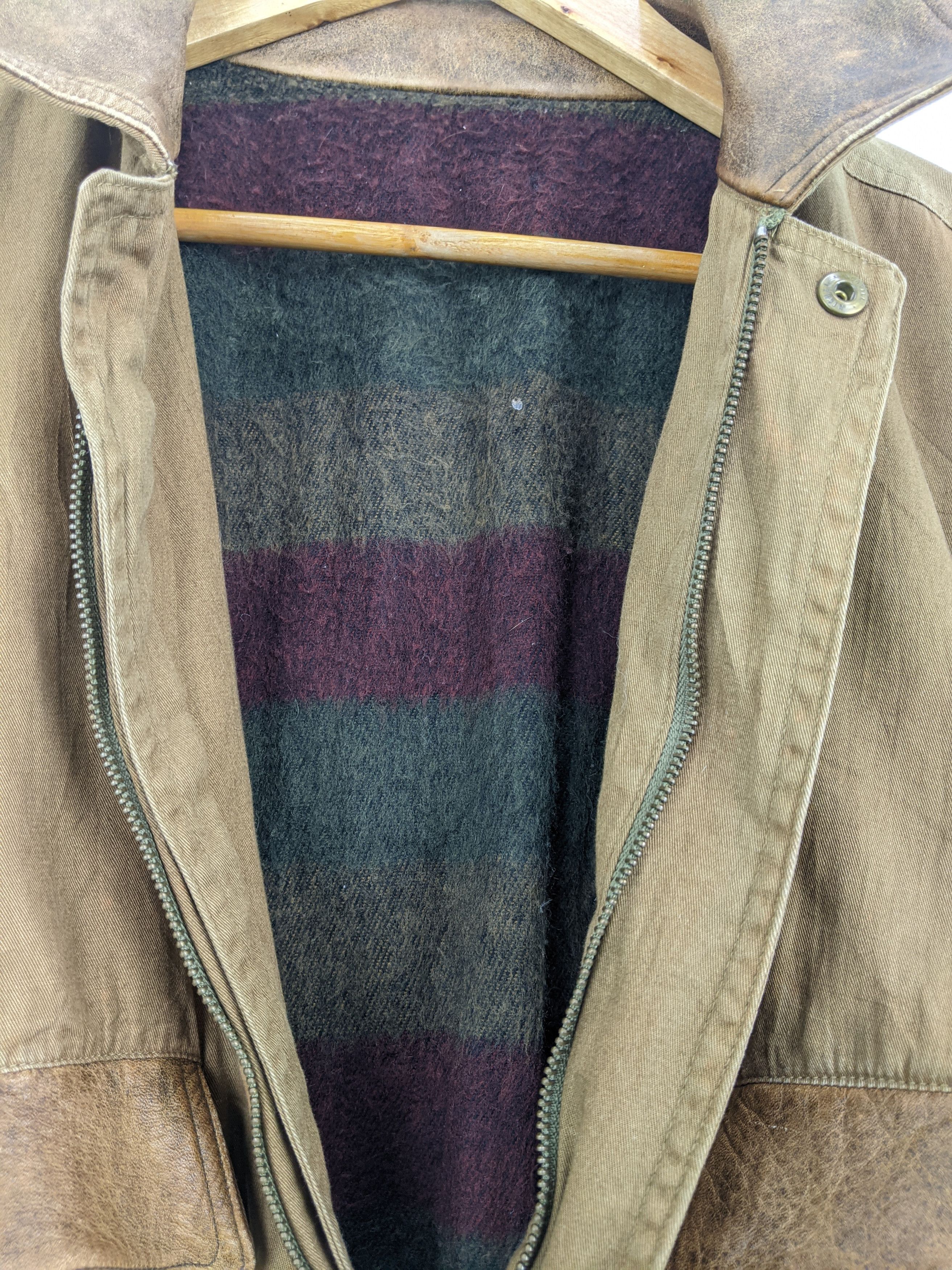 Japanese Brand × Vintage Vintage Japanese Brand Avant Garde Bomber Jacket Size US M / EU 48-50 / 2 - 11 Thumbnail