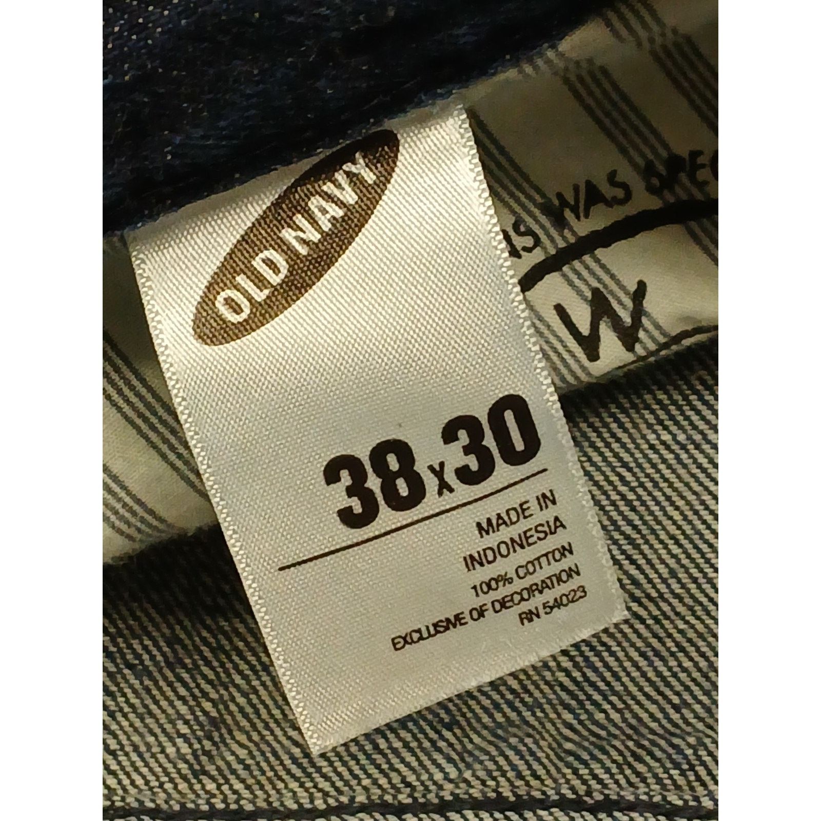 Old Navy Old Navy (38x30) Relaxed Fit Boot Cut Blue Jeans Size US 38 / EU 54 - 7 Thumbnail