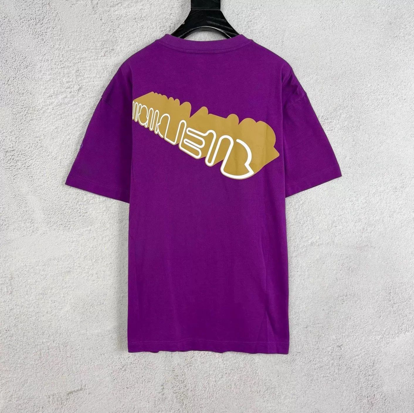 Moncler MONCLER Bell Purple Short-Sleeve Tee Size XL Size US XL / EU 56 / 4 - 2 Thumbnail