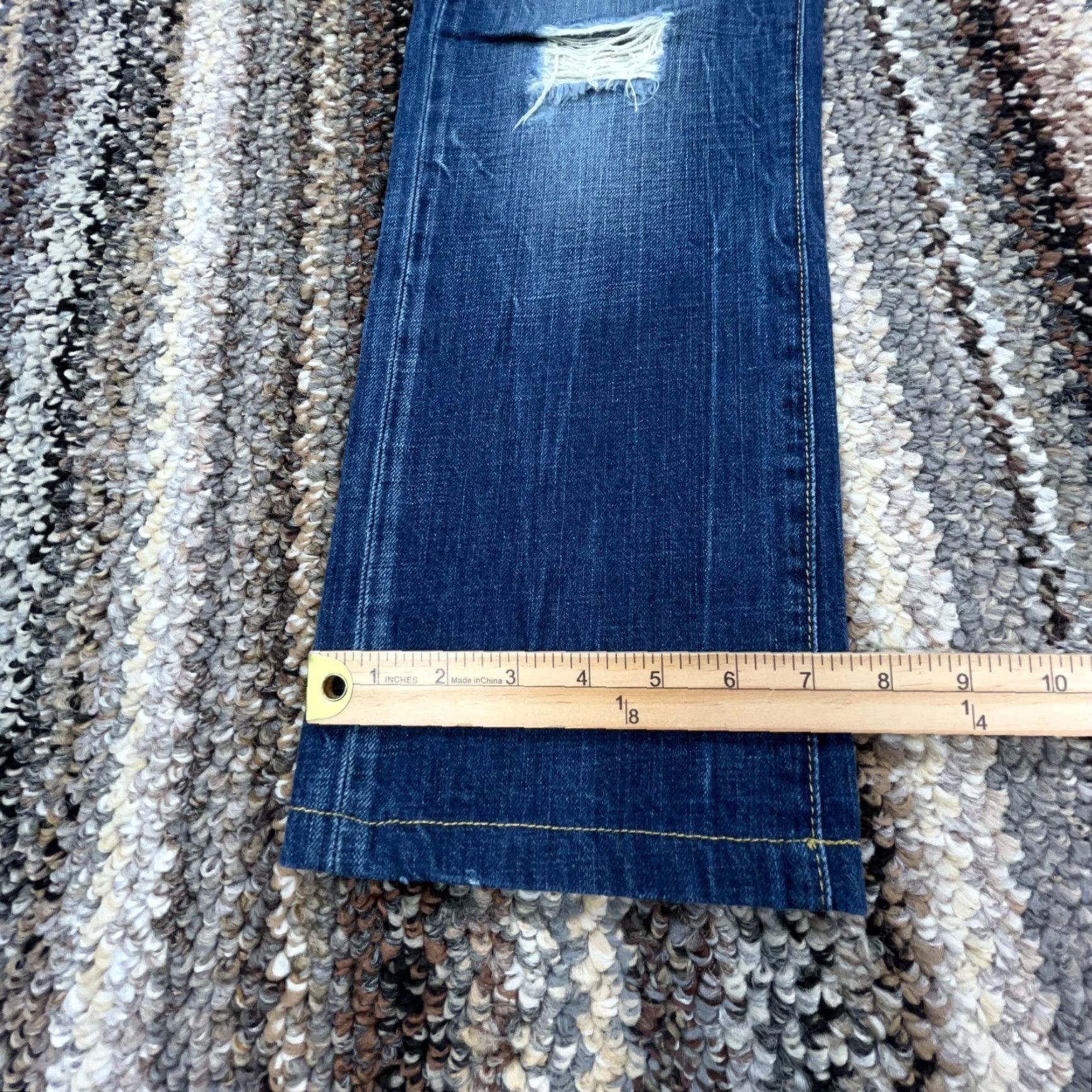 J.Crew J Crew Jeans Women 27 Vintage Slim Straight Leg Dark Wash Faded Pants Ladies Size 27" / US 4 / IT 40 - 6 Thumbnail