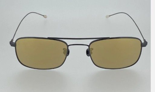 Linda Farrow Men's Sunglasses Black Titanium and Bronze Size ONE SIZE - 1 Thumbnail