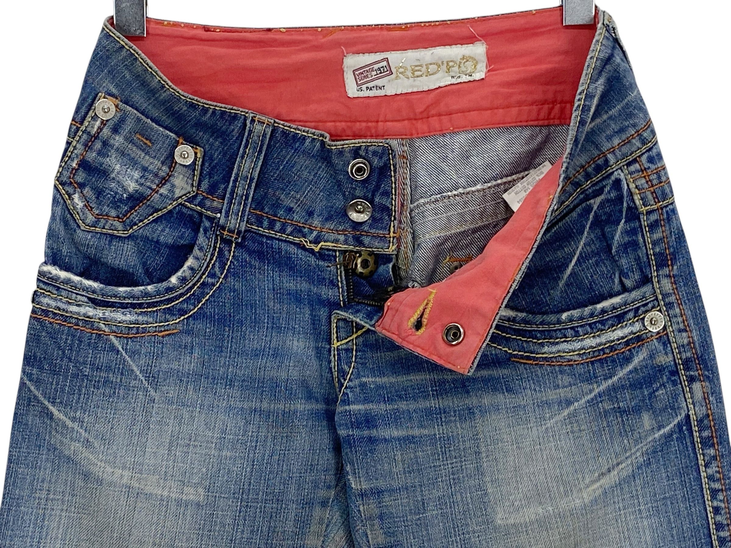 Japanese Brand Red Pepper Jeans Flare Jeans Size 26" / US 2 / IT 38 - 6 Thumbnail