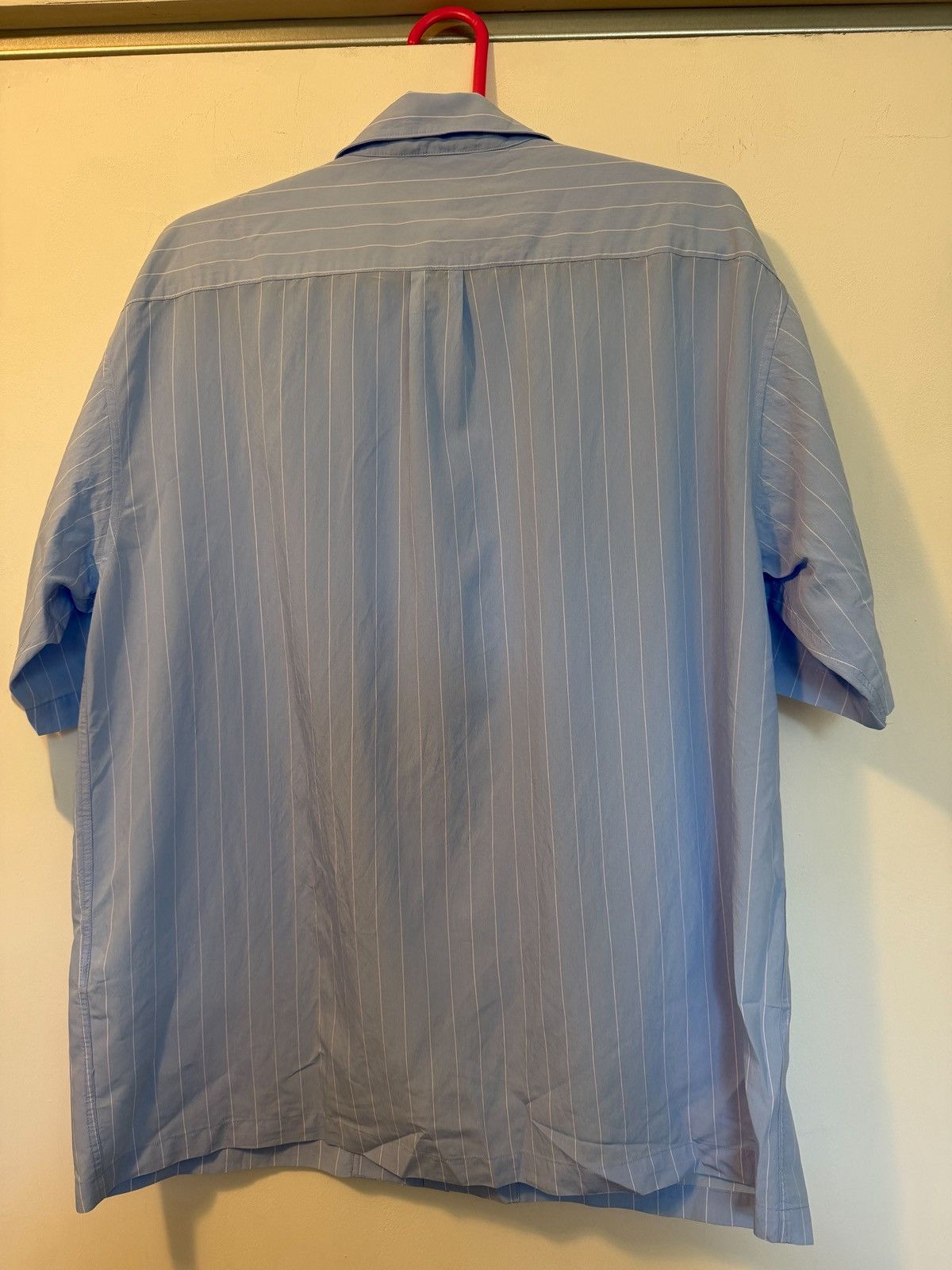 Supreme Supreme Short-Sleeve Pajama Shirt Light Blue Striped SS25 Size US M / EU 48-50 / 2 - 6 Thumbnail