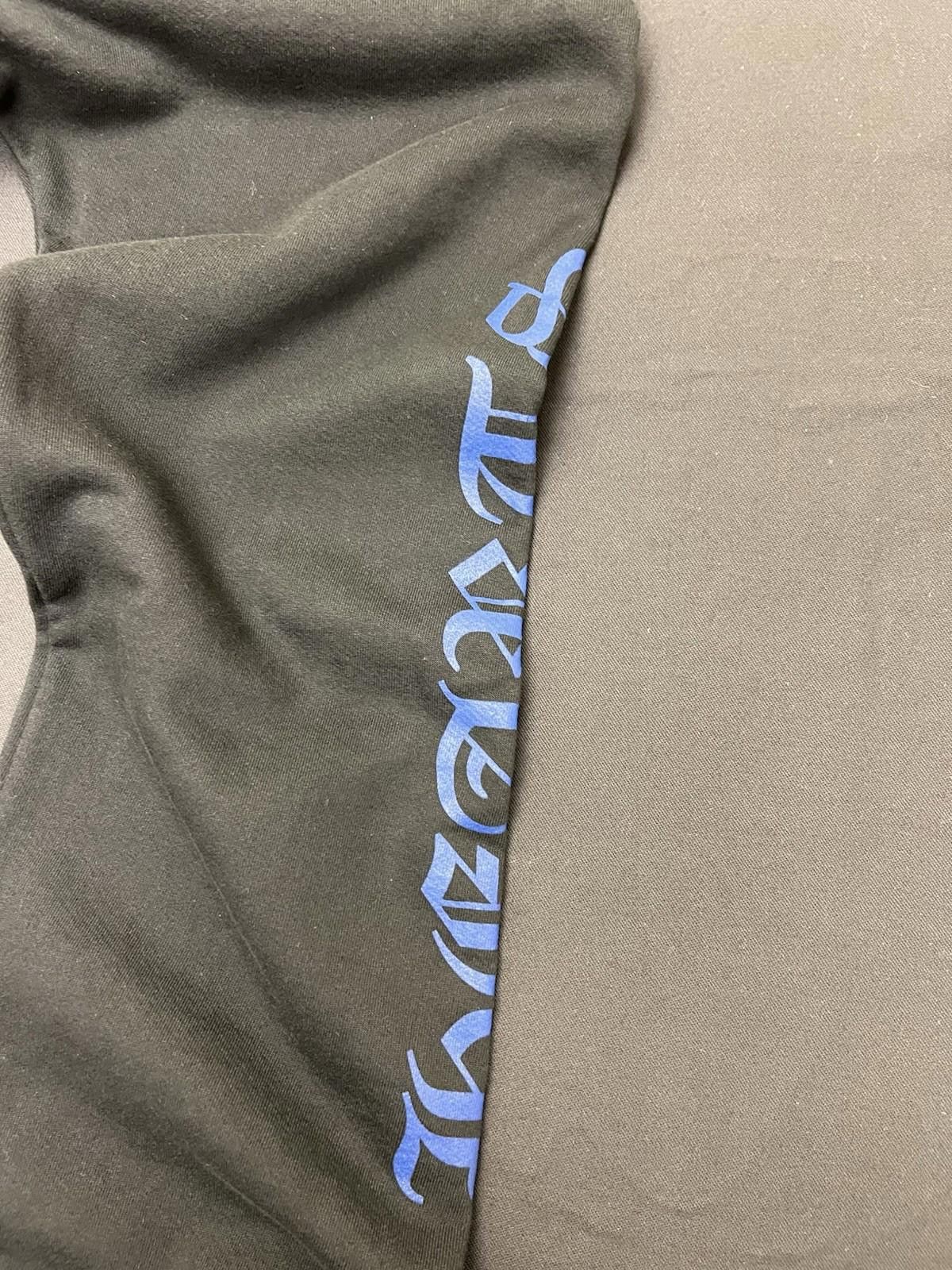 Chrome Hearts Chrome Hearts Black Blue Horseshoe Sweats Sweatpants Joggers Size US 32 / EU 48 - 4 Thumbnail