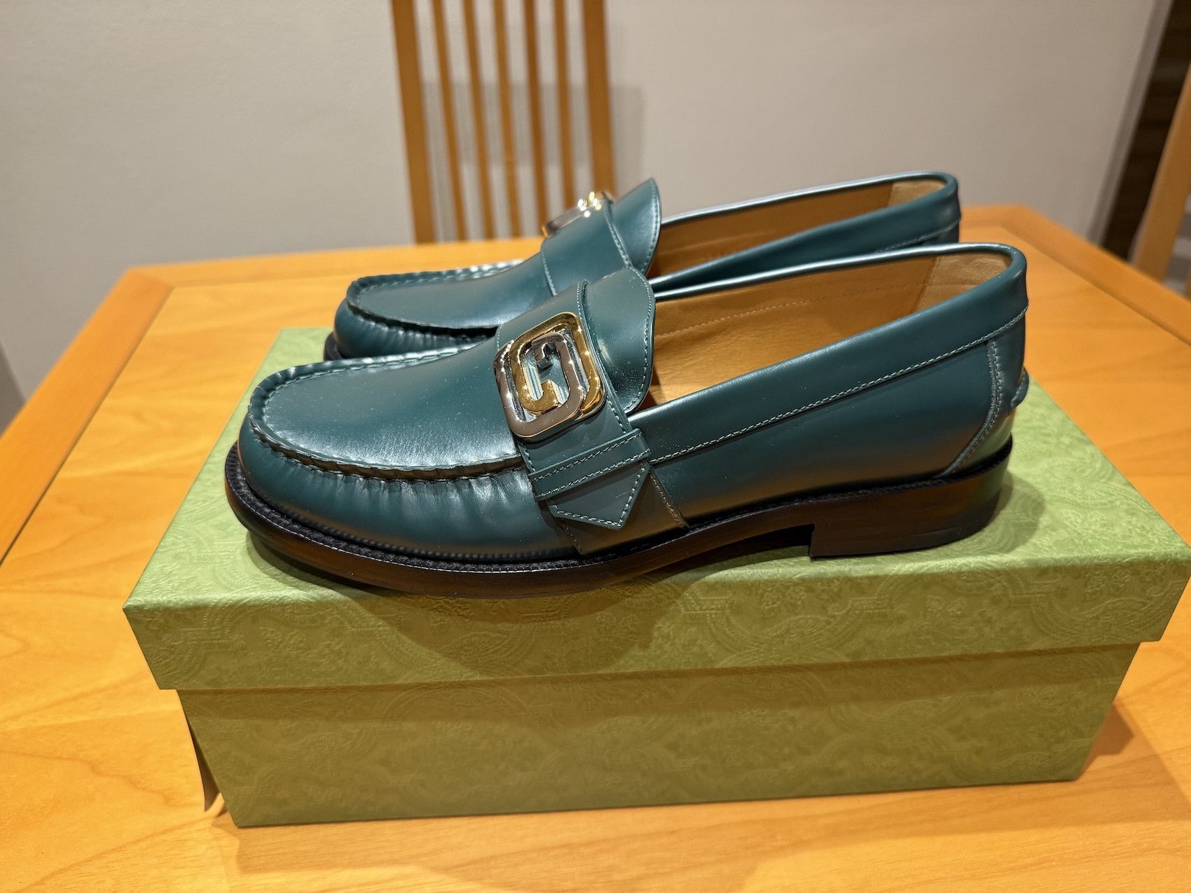 Gucci SS'24 Loafers Buckle Two-tone Size US 7.5 / EU 40-41 - 3 Thumbnail