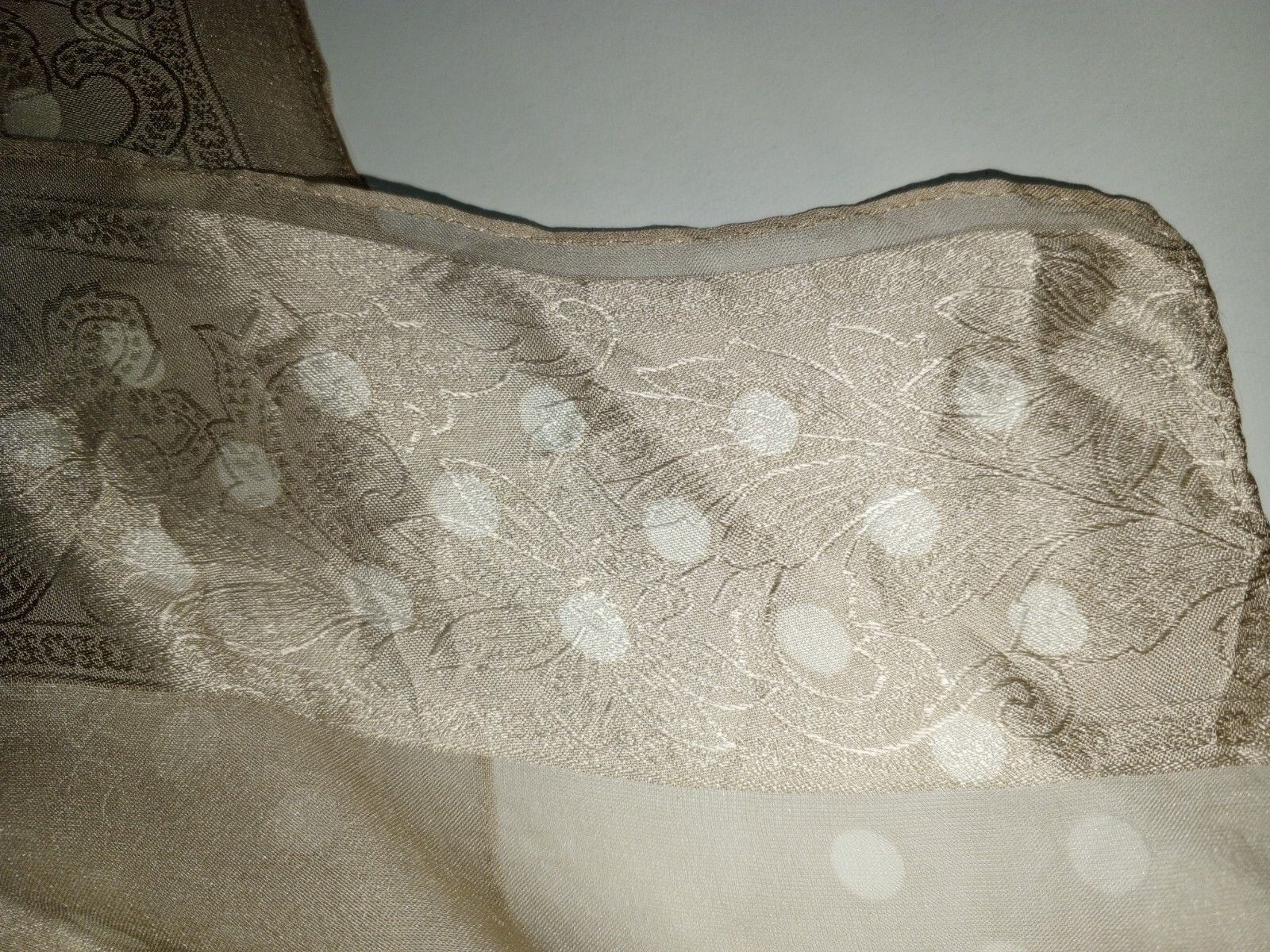 Valentino VALENTINO GARAVANI Foulards Italy Floral Vintage Silk Scarf Size ONE SIZE - 6 Thumbnail