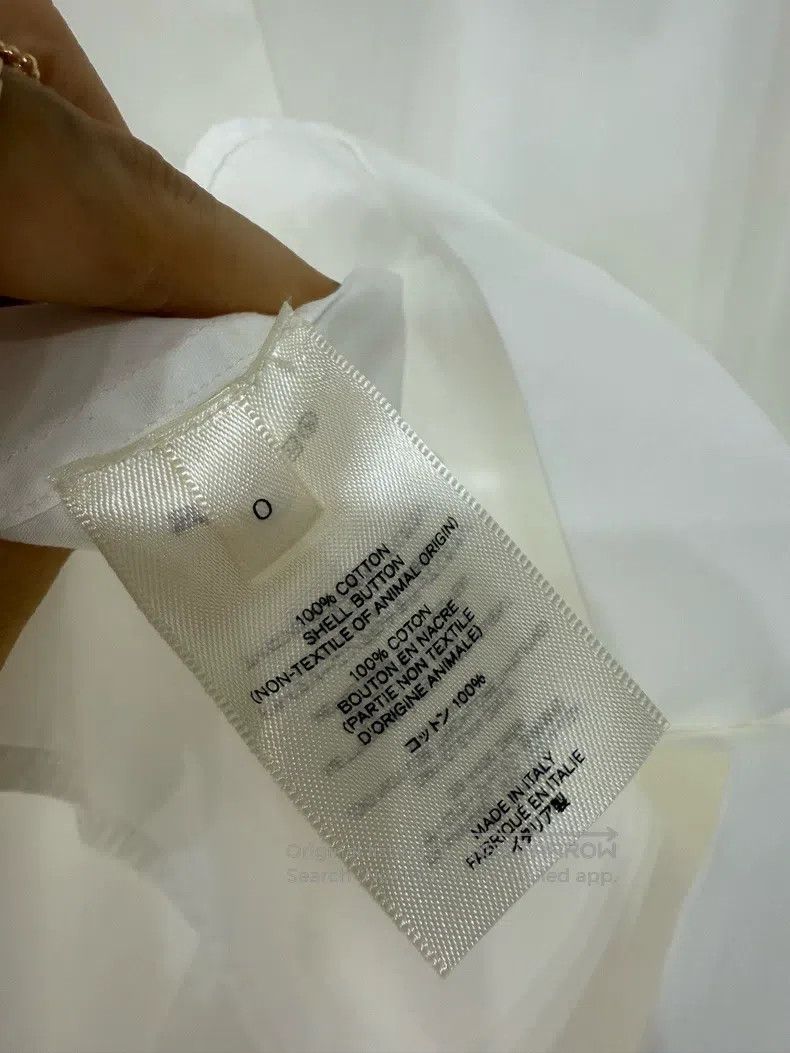 The Row The Row size 0 Silhouette white cotton shirt Size XXS / US 00 / IT 34 - 5 Thumbnail