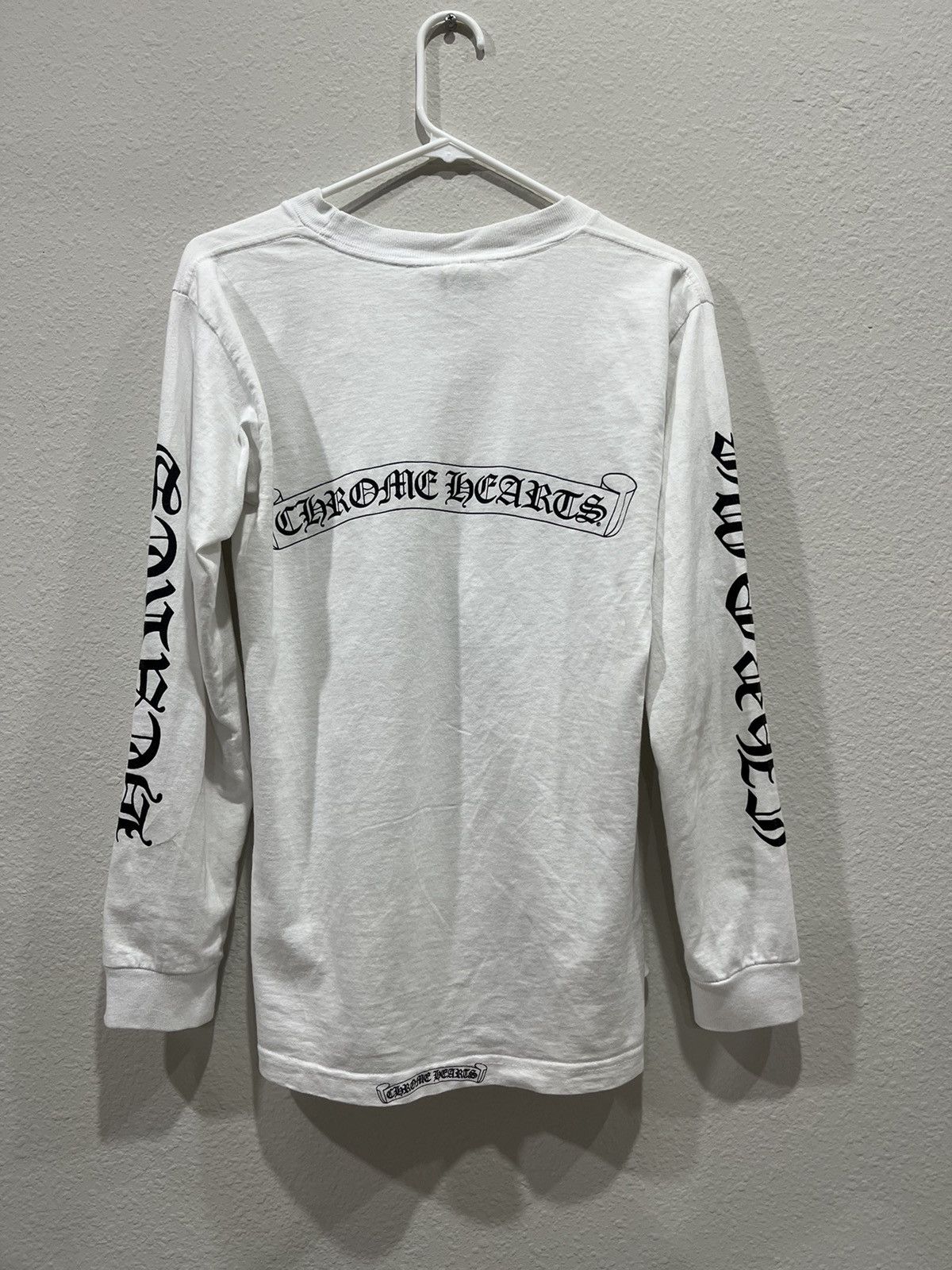 Chrome Hearts Chrome hearts white long sleeve Size US S / EU 44-46 / 1 - 2 Thumbnail