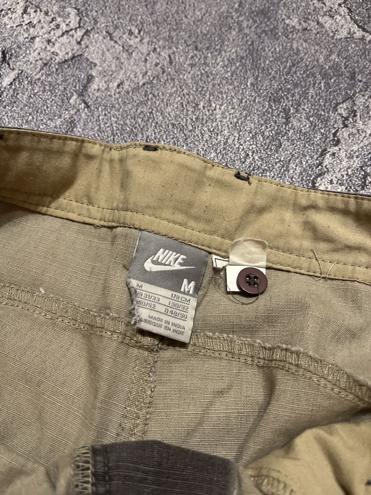 Japanese Brand × Vintage Vintage Y2K Nike Cargo Long Shorts Japanese Style Size US 34 / EU 50 - 7 Thumbnail