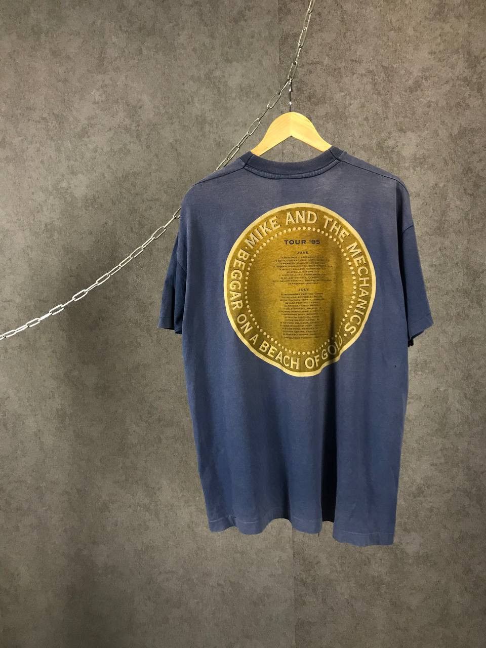 Band Tees Mike & The Mechanice 1995 vintage rock band tour tee Size US XL / EU 56 / 4 - 1 Thumbnail